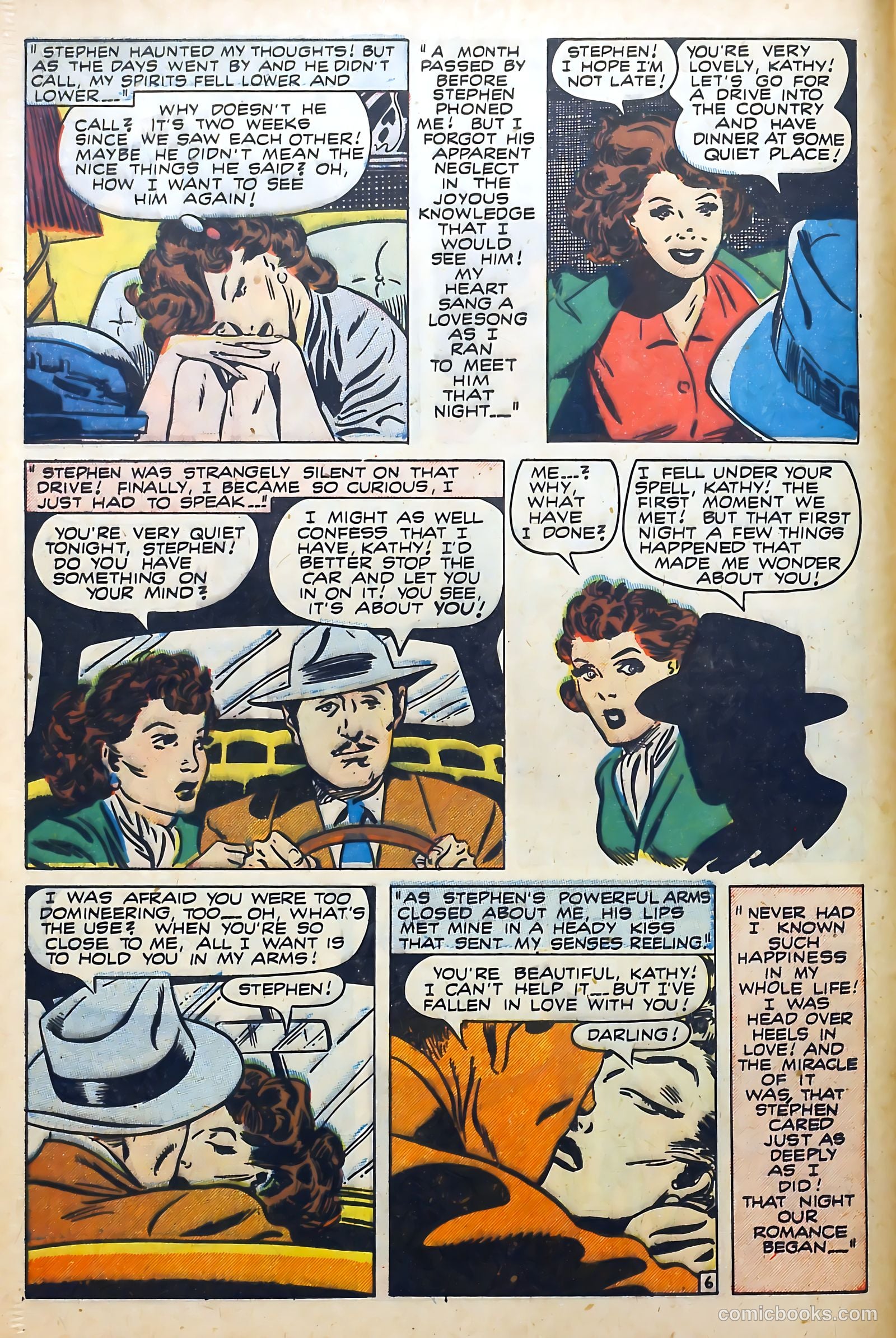 Love Diary #6 (1950) — page 8 of 52