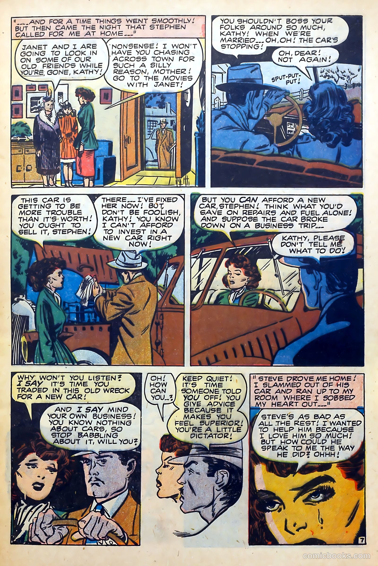 Love Diary #6 (1950) — page 9 of 52