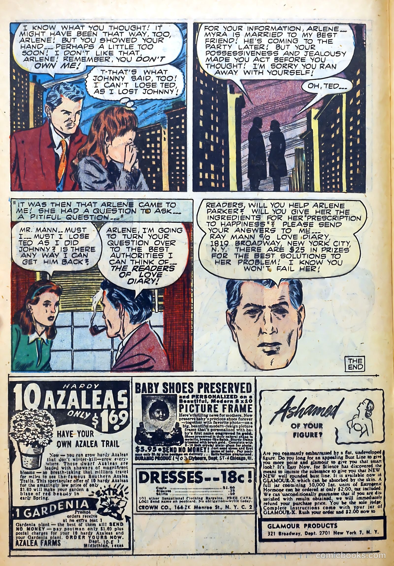 Love Diary #6 (1950) — page 18 of 52