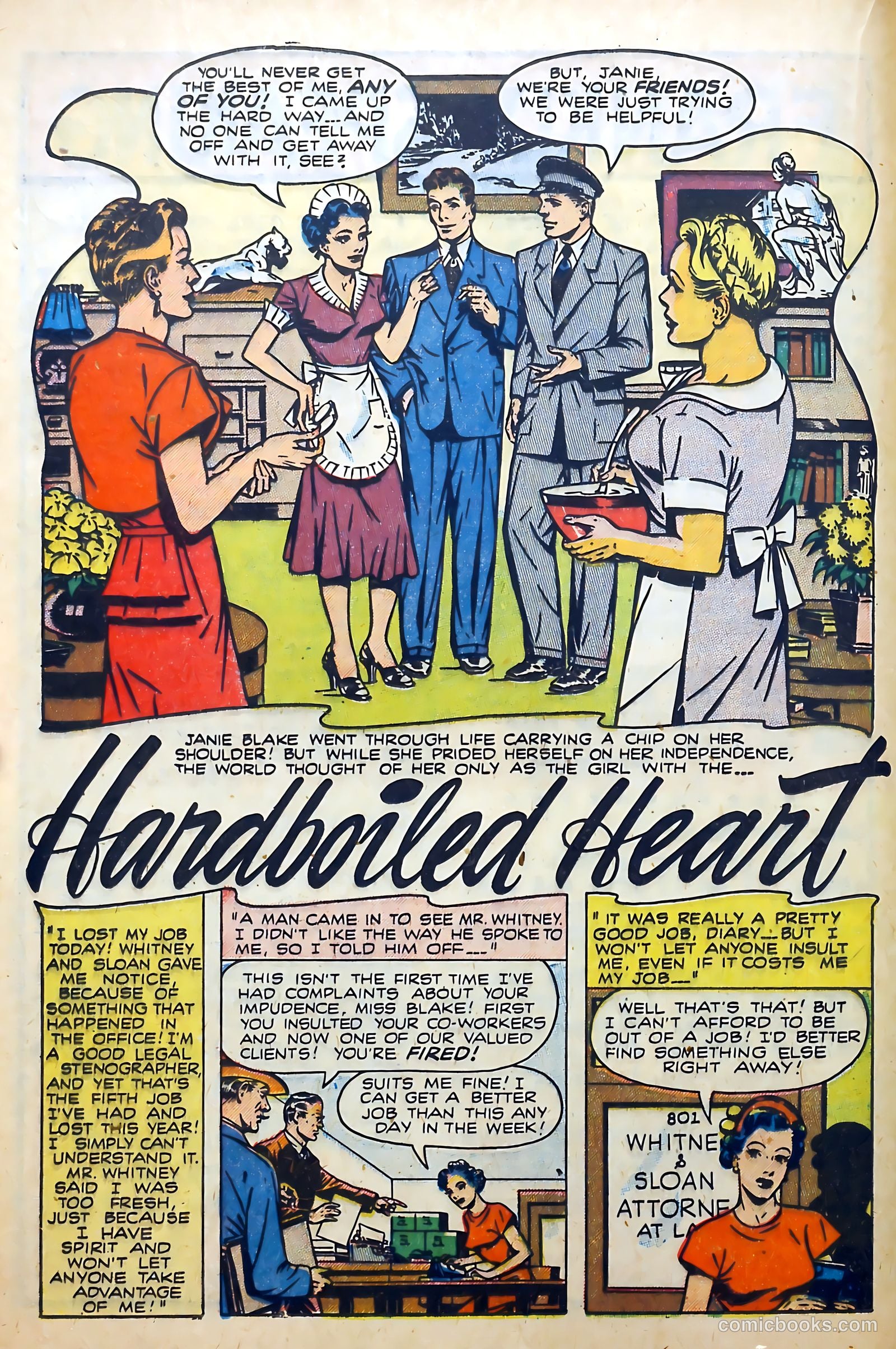 Love Diary #6 (1950) — page 20 of 52