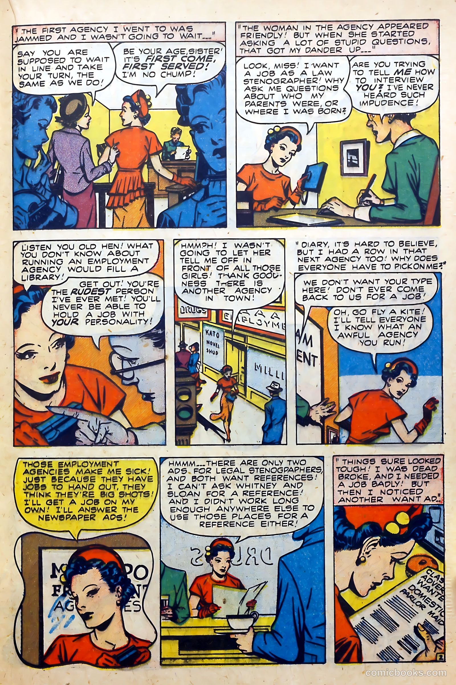 Love Diary #6 (1950) — page 21 of 52