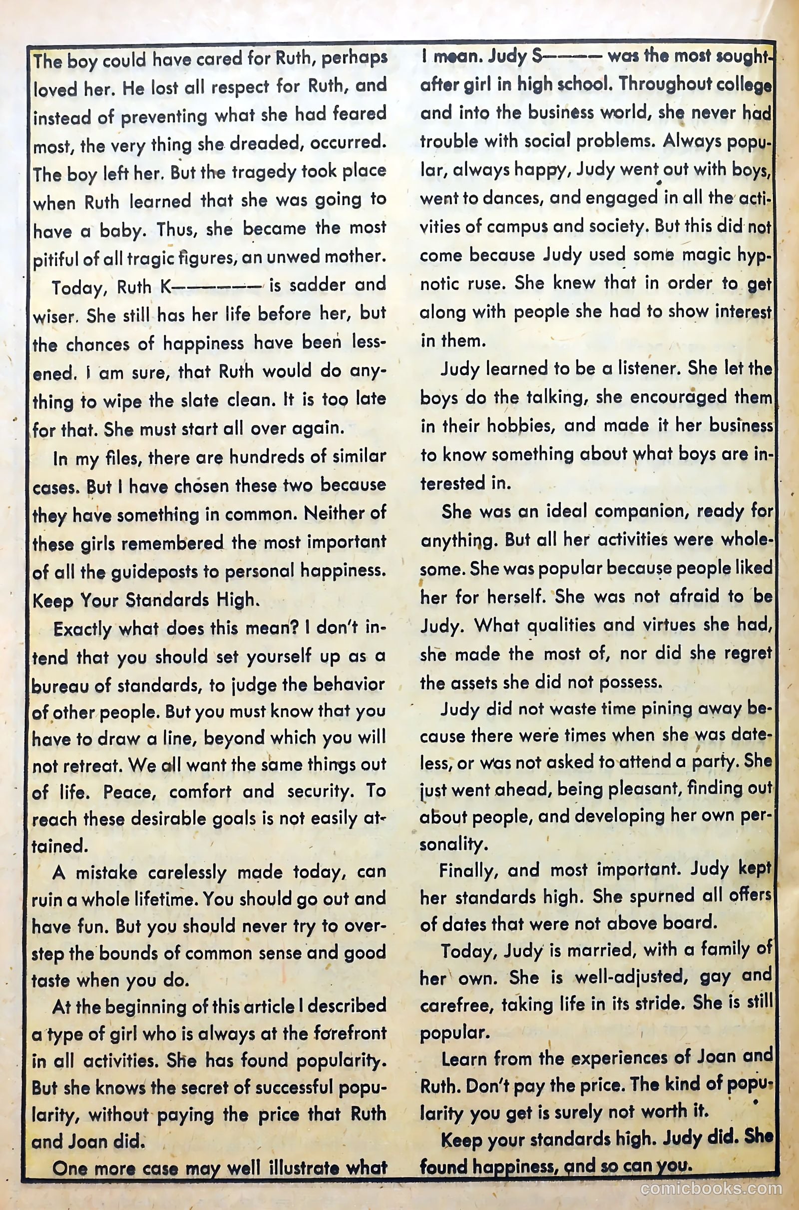 Love Diary #6 (1950) — page 32 of 52
