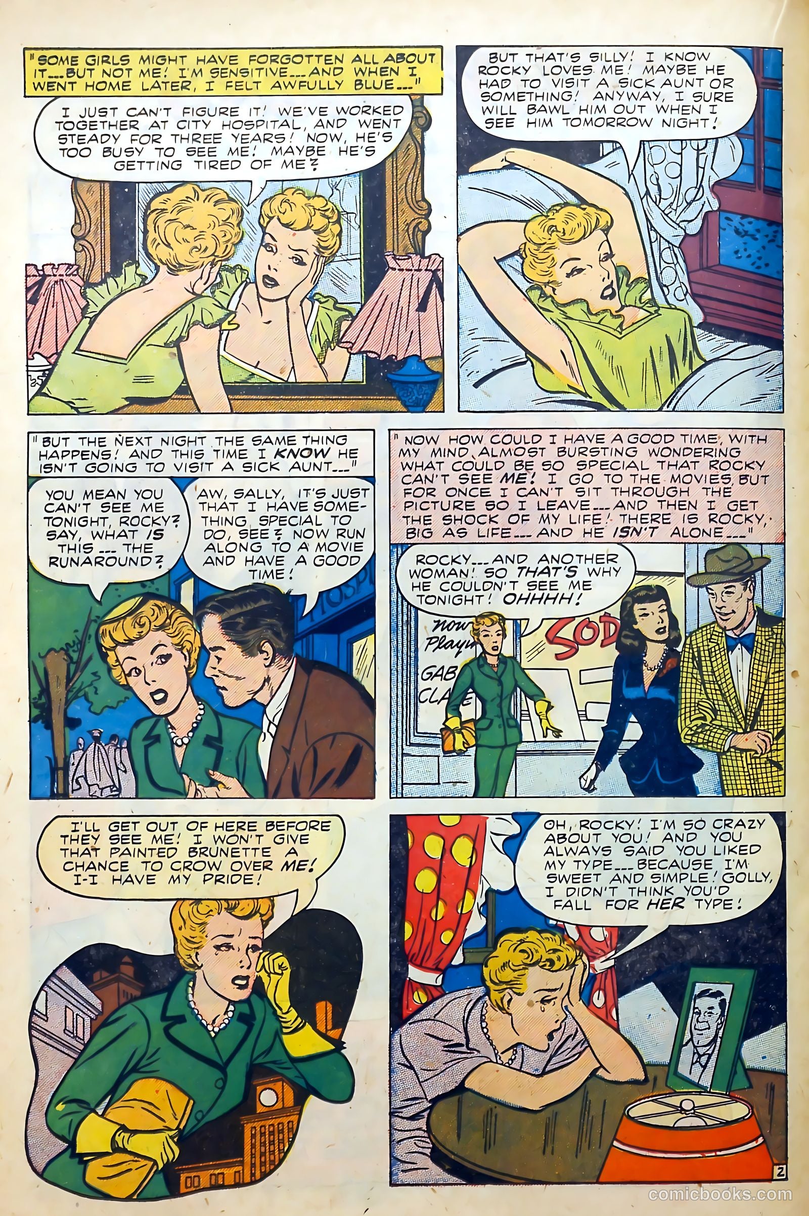 Love Diary #6 (1950) — page 34 of 52