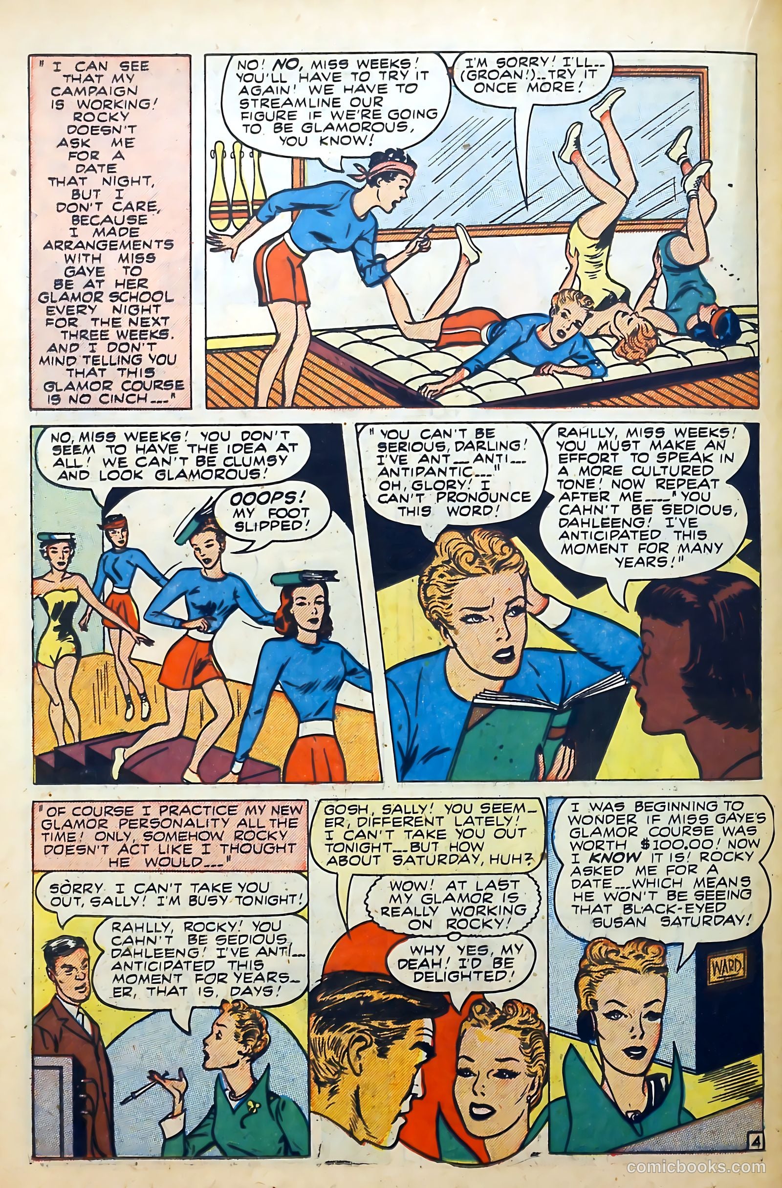 Love Diary #6 (1950) — page 36 of 52