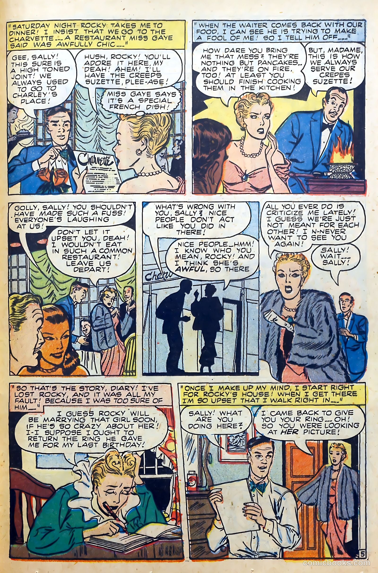 Love Diary #6 (1950) — page 37 of 52