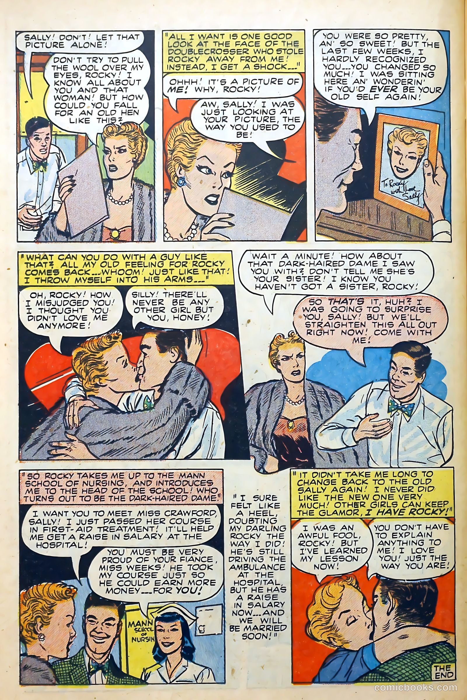 Love Diary #6 (1950) — page 38 of 52