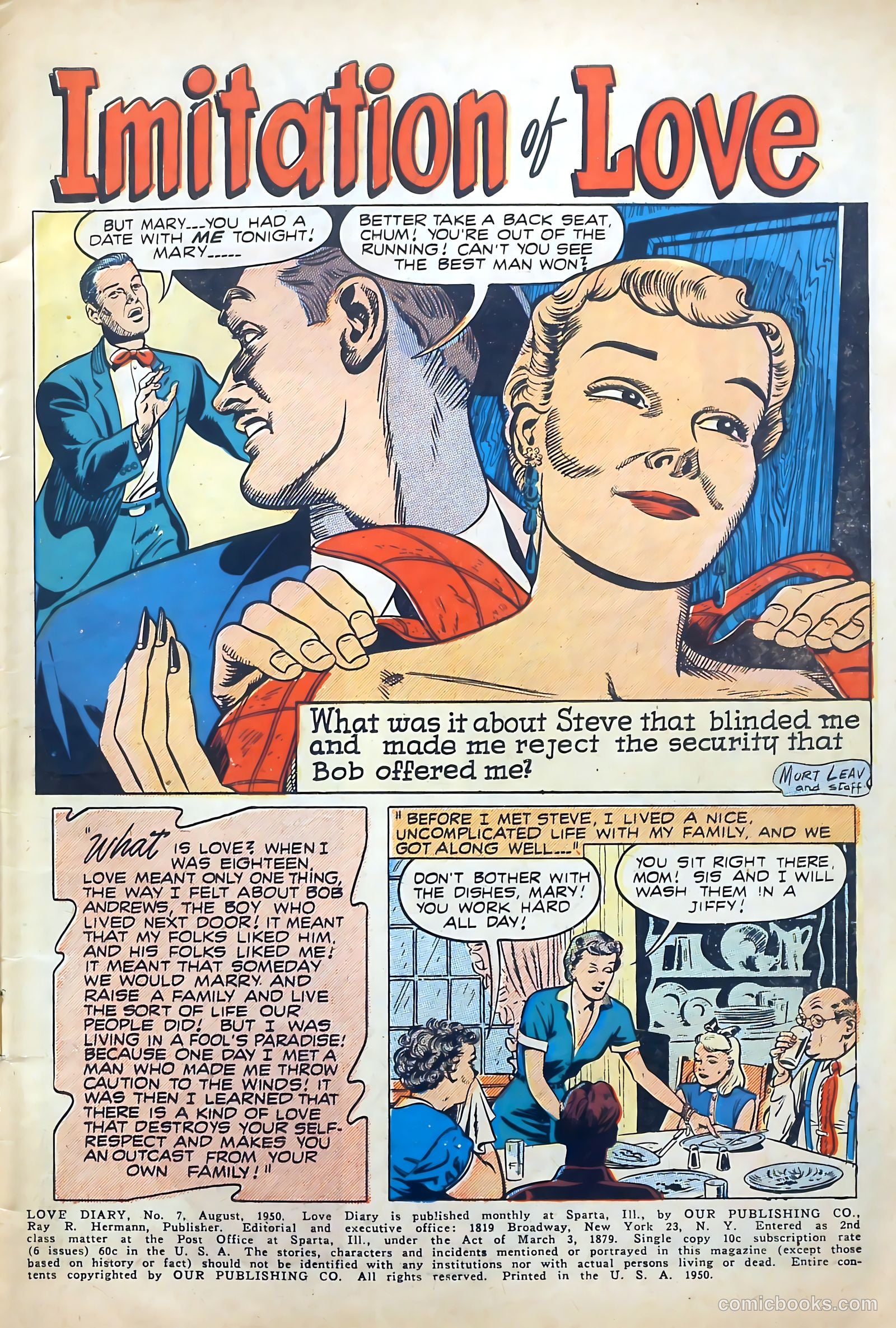 Love Diary #7 (1950) — page 3 of 52