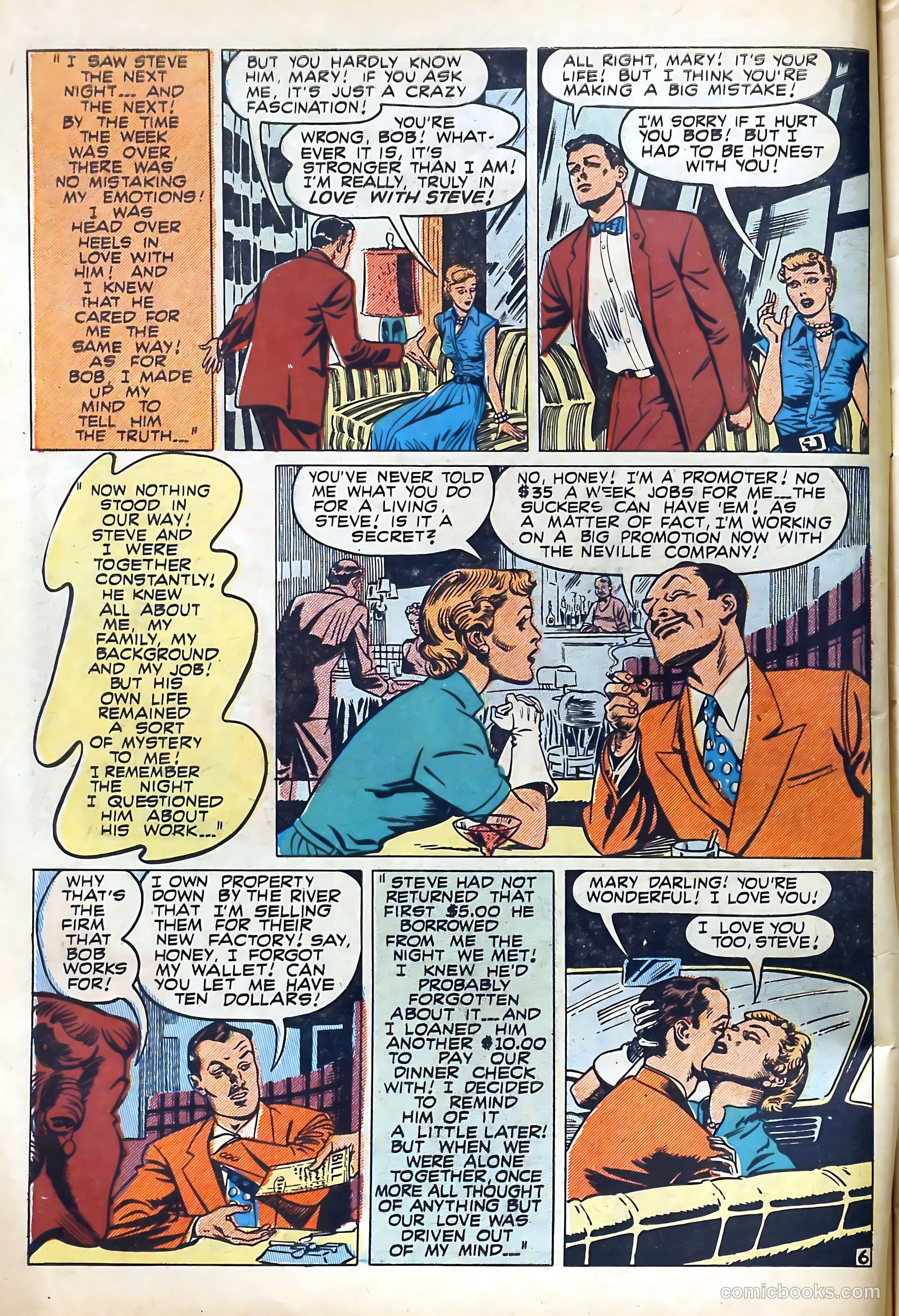 Love Diary #7 (1950) — page 8 of 52