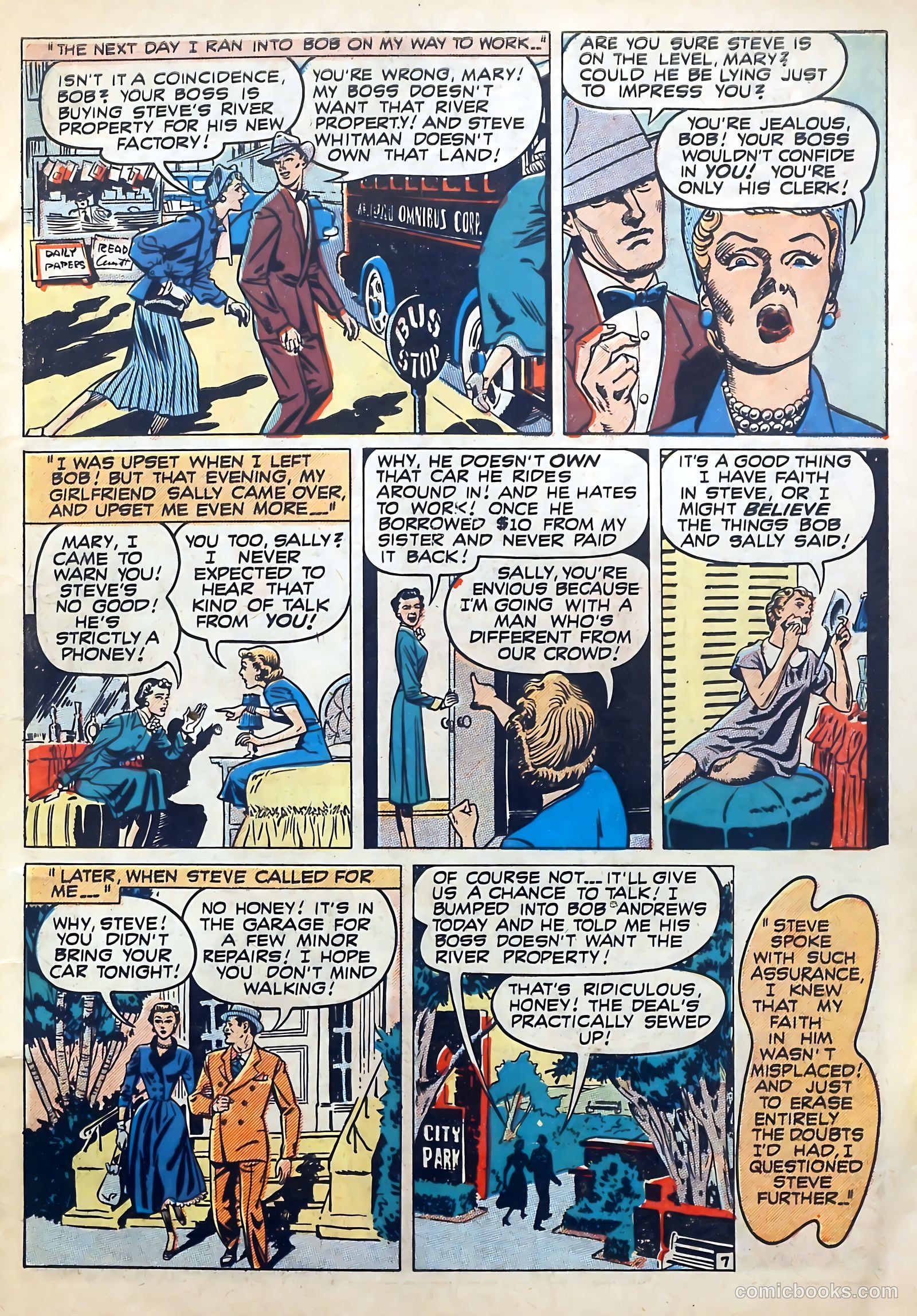 Love Diary #7 (1950) — page 9 of 52