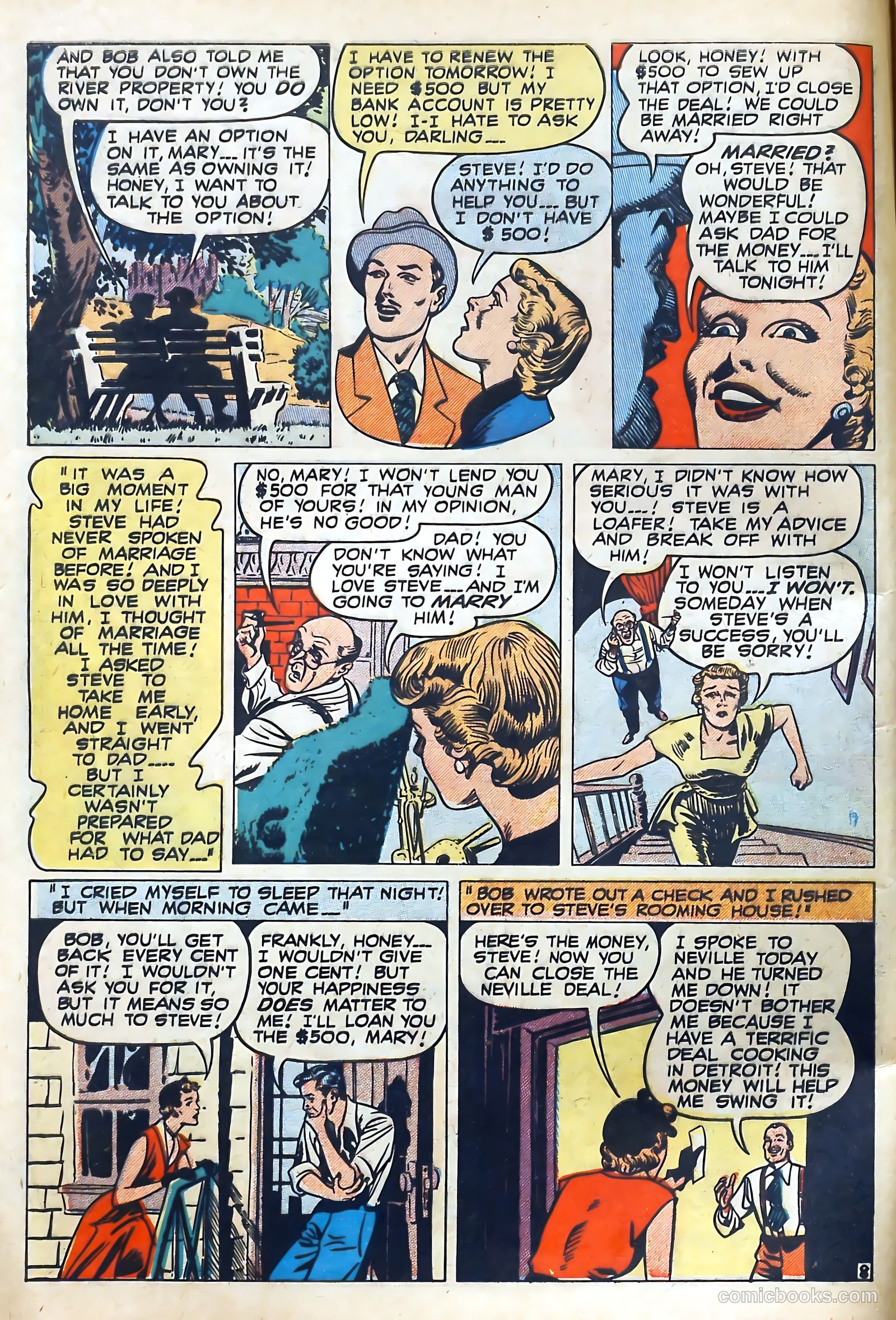 Love Diary #7 (1950) — page 10 of 52