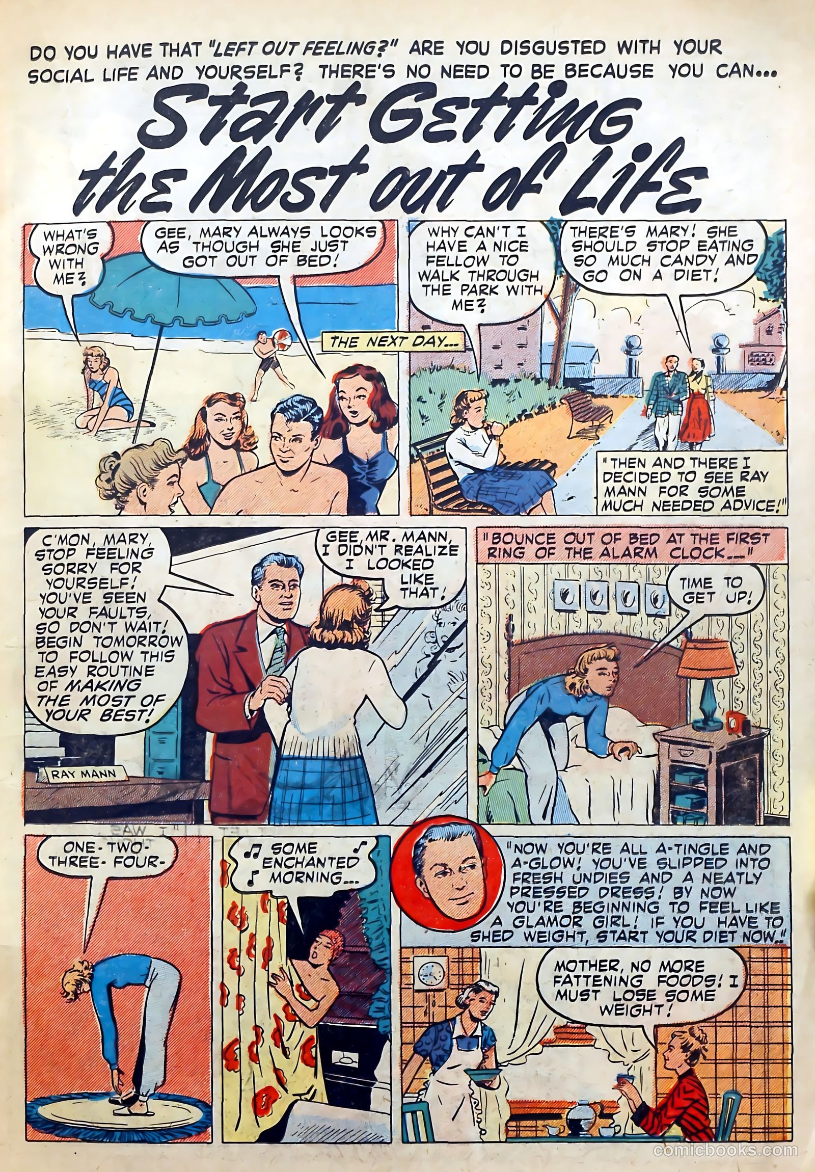Love Diary #7 (1950) — page 21 of 52