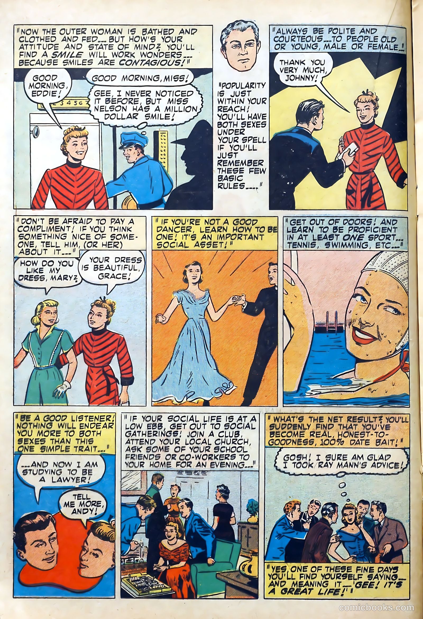 Love Diary #7 (1950) — page 22 of 52