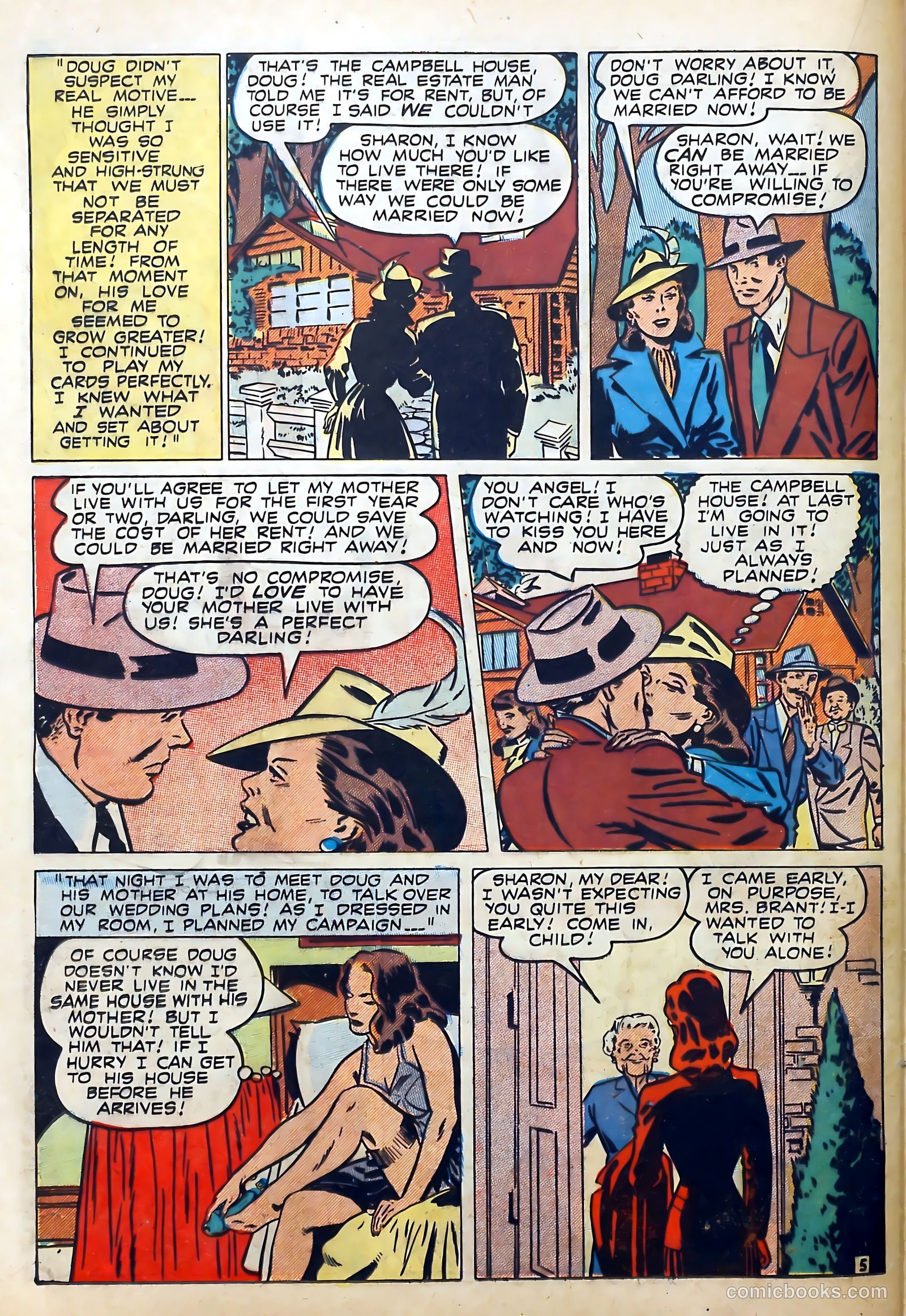 Love Diary #7 (1950) — page 36 of 52