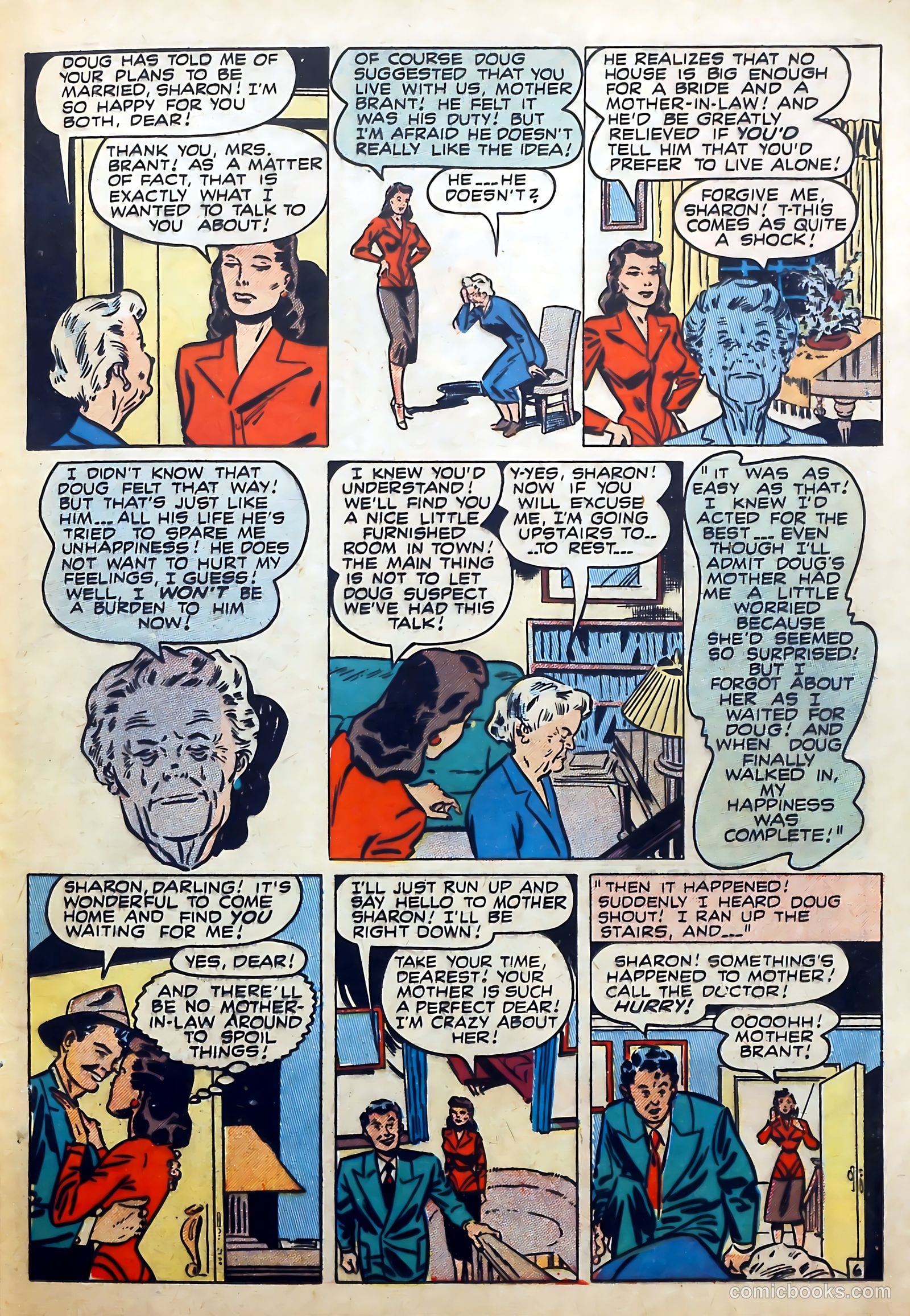 Love Diary #7 (1950) — page 37 of 52