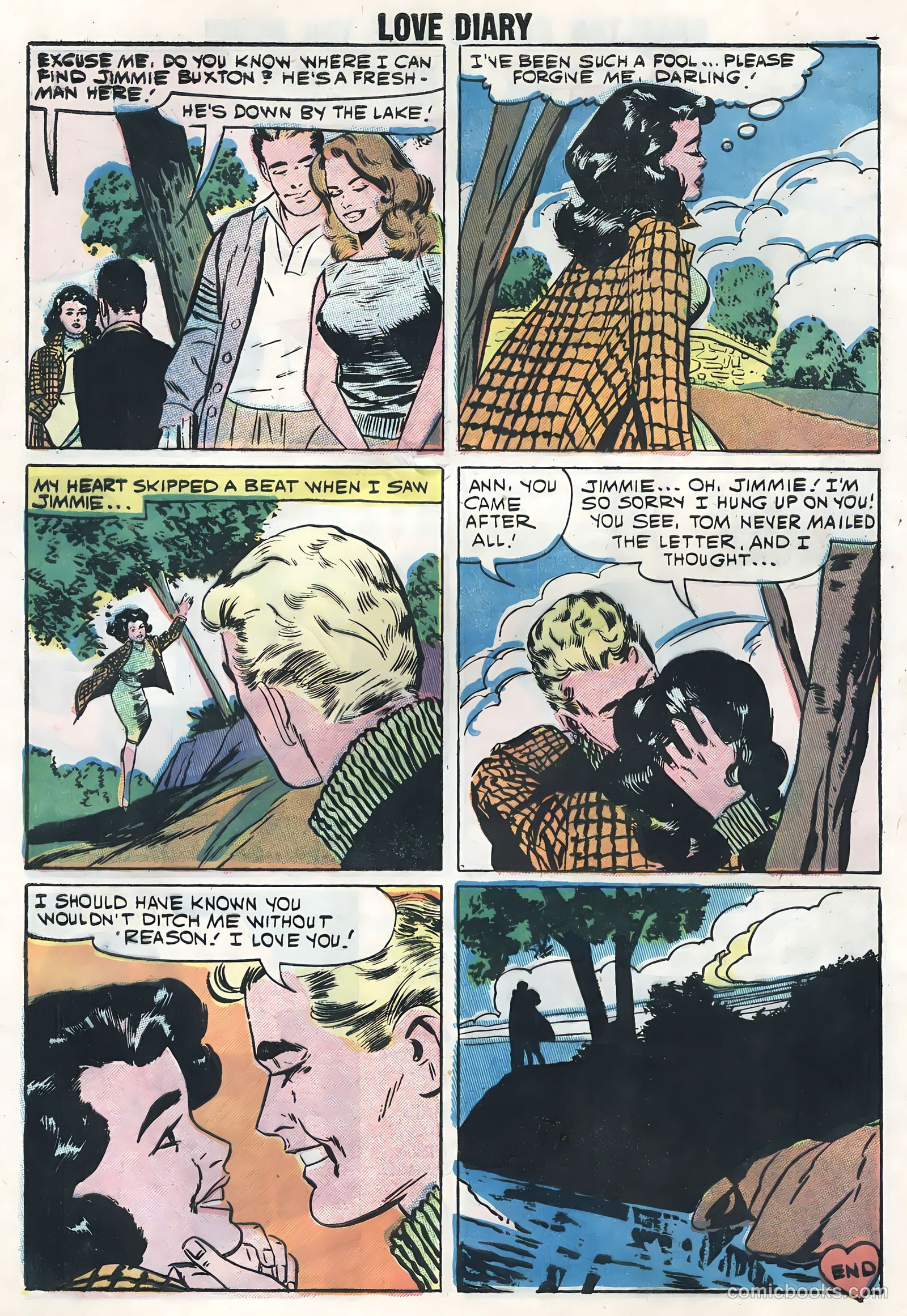 Love Diary #7 (1959) — page 8 of 36