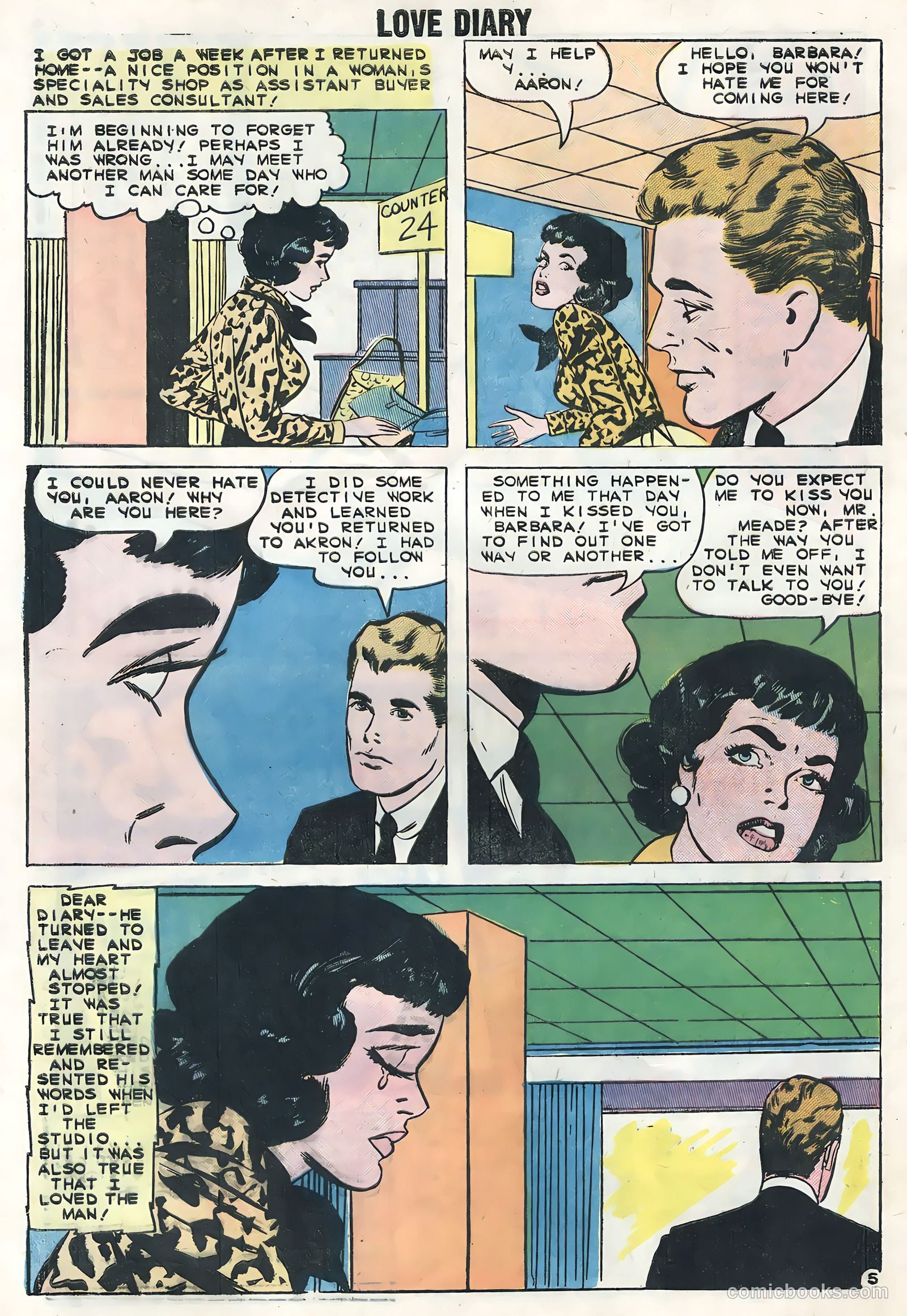 Love Diary #7 (1959) — page 32 of 36