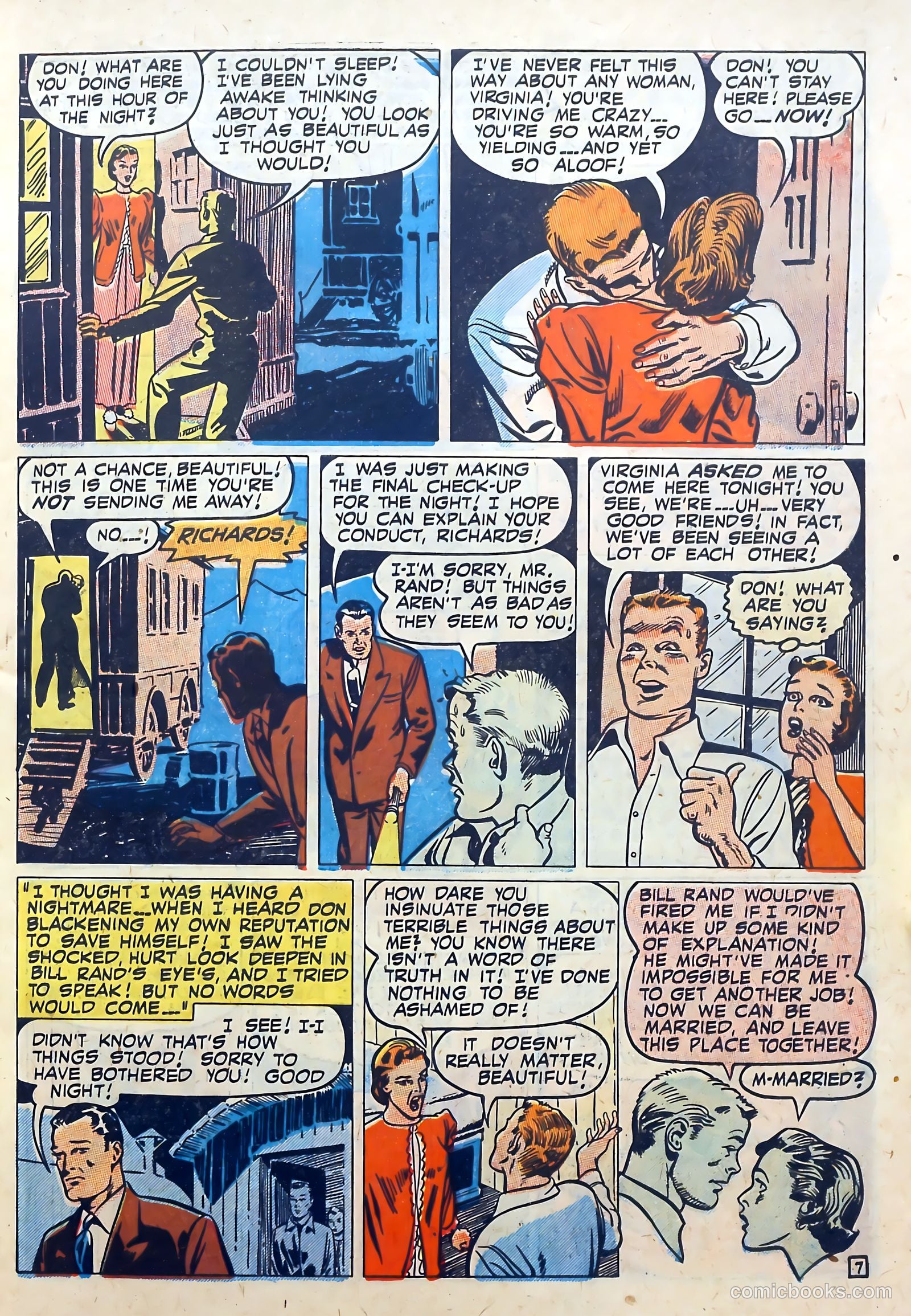 Love Diary #8 (1950) — page 9 of 52