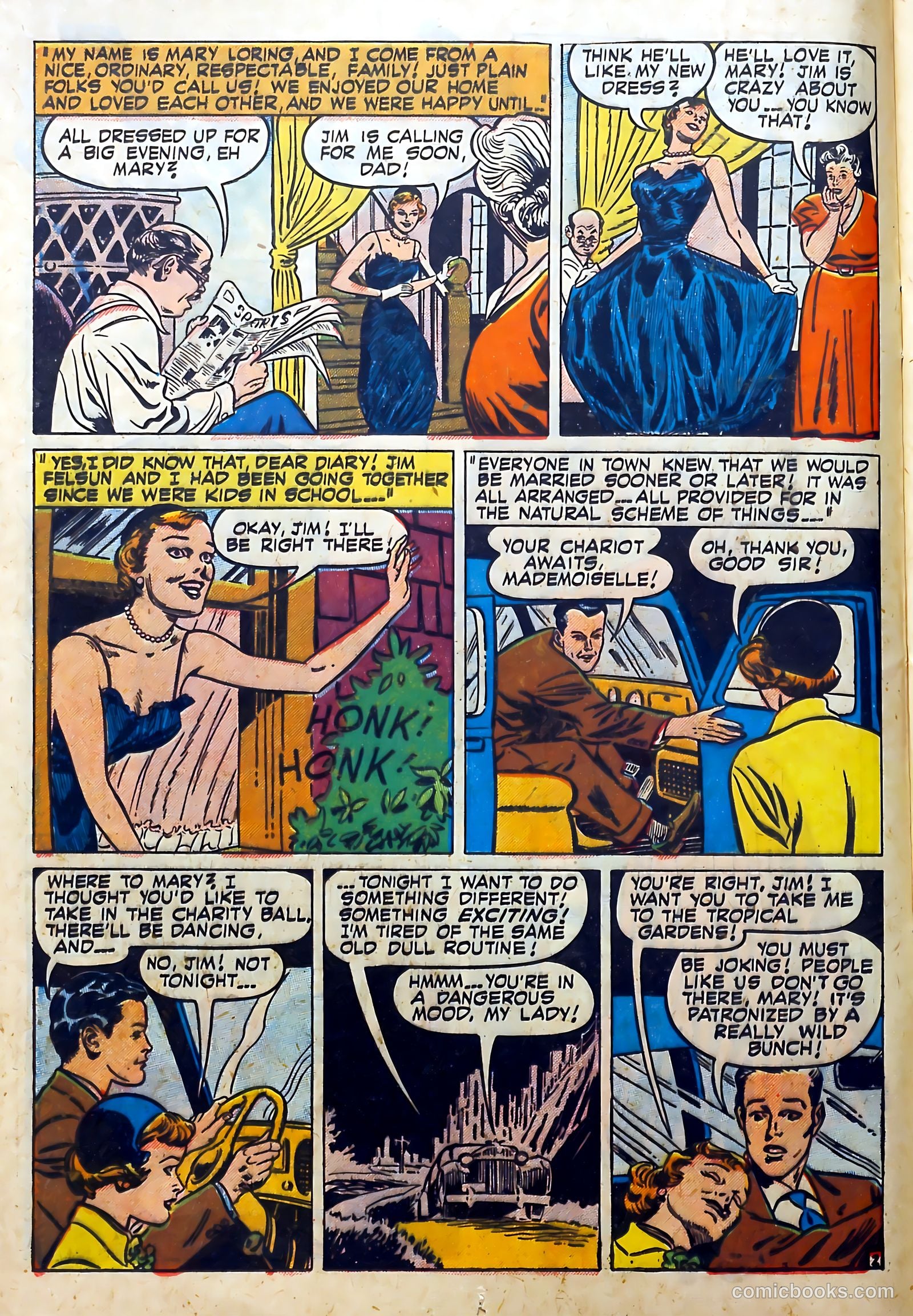 Love Diary #8 (1950) — page 16 of 52