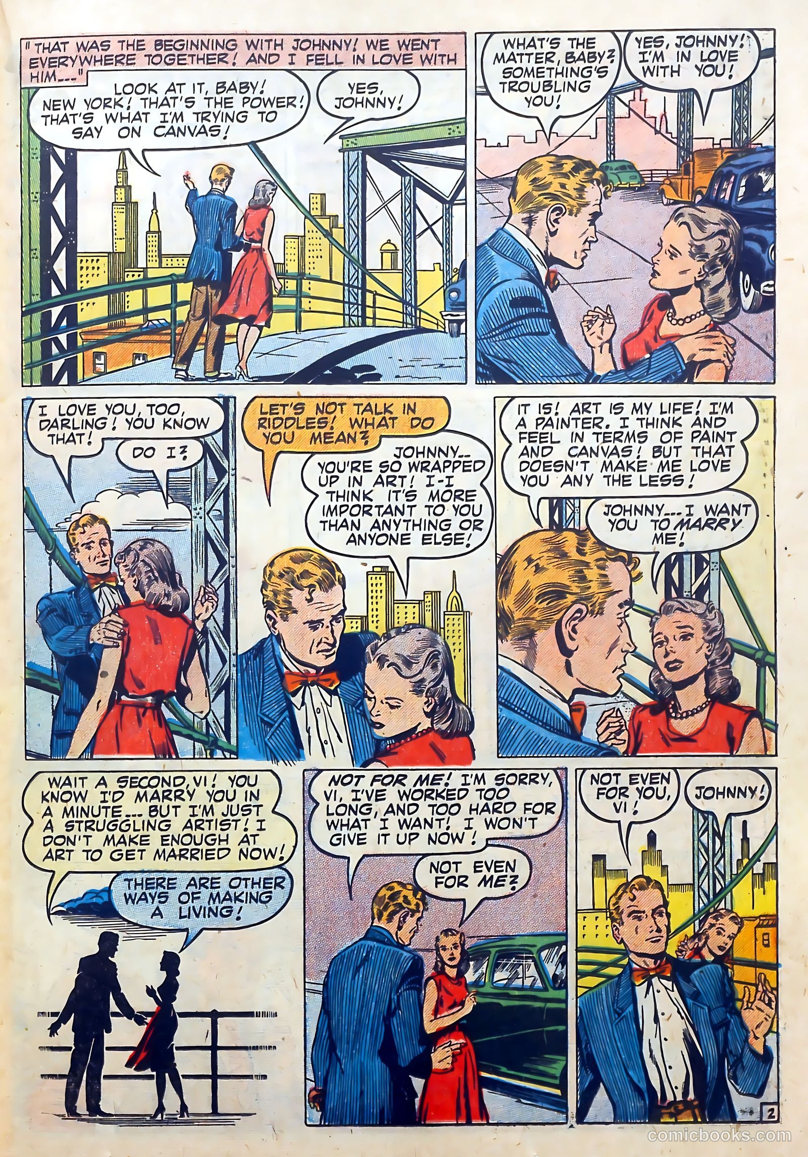 Love Diary #8 (1950) — page 35 of 52