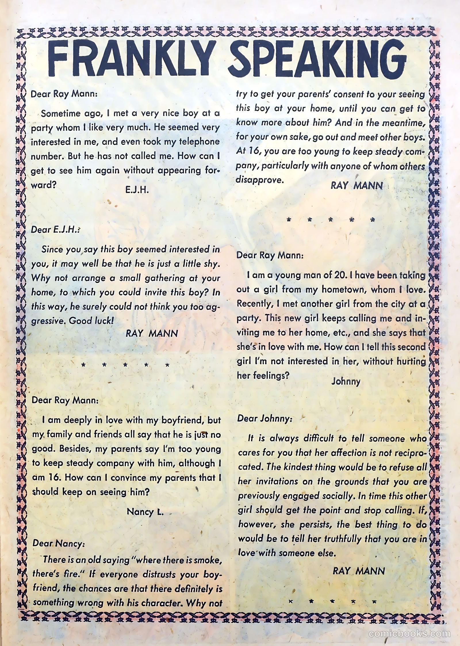 Love Diary #8 (1950) — page 39 of 52