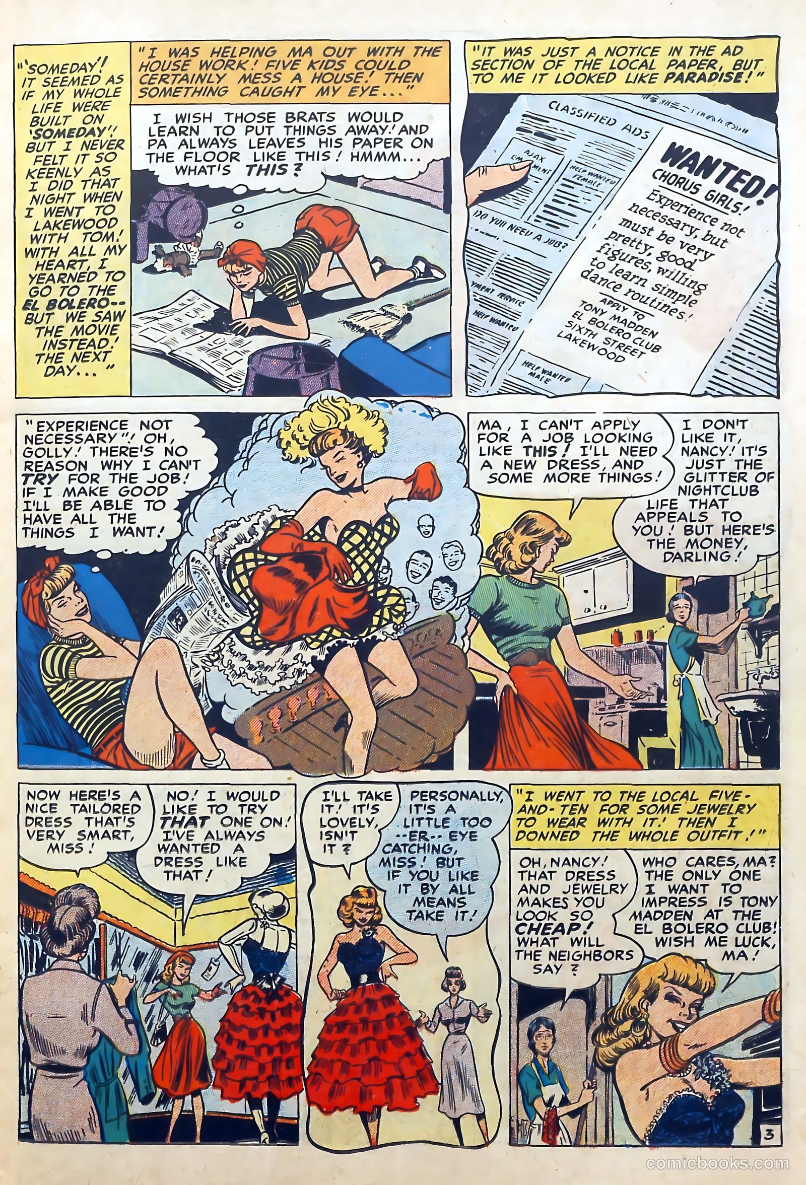 Love Diary #9 (1950) — page 15 of 52