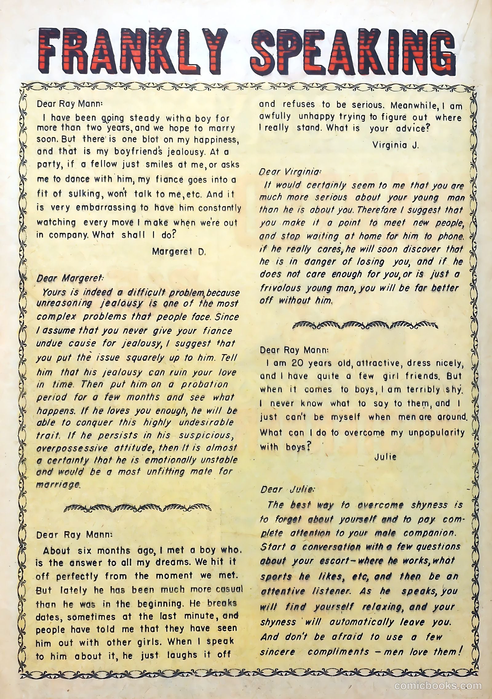 Love Diary #9 (1960) — page 30 of 53