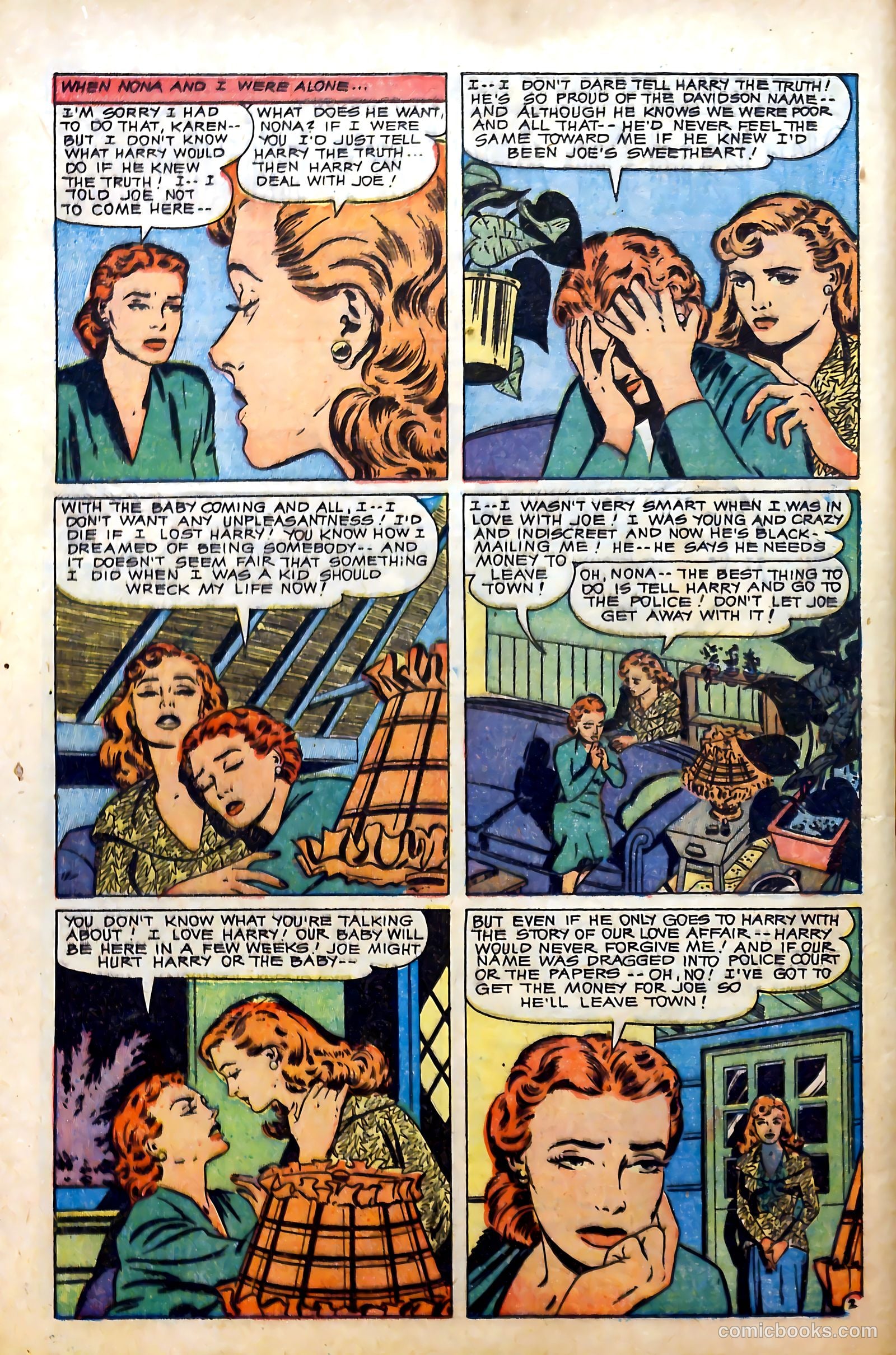 Love Experiences #10 (1951) — page 12 of 36