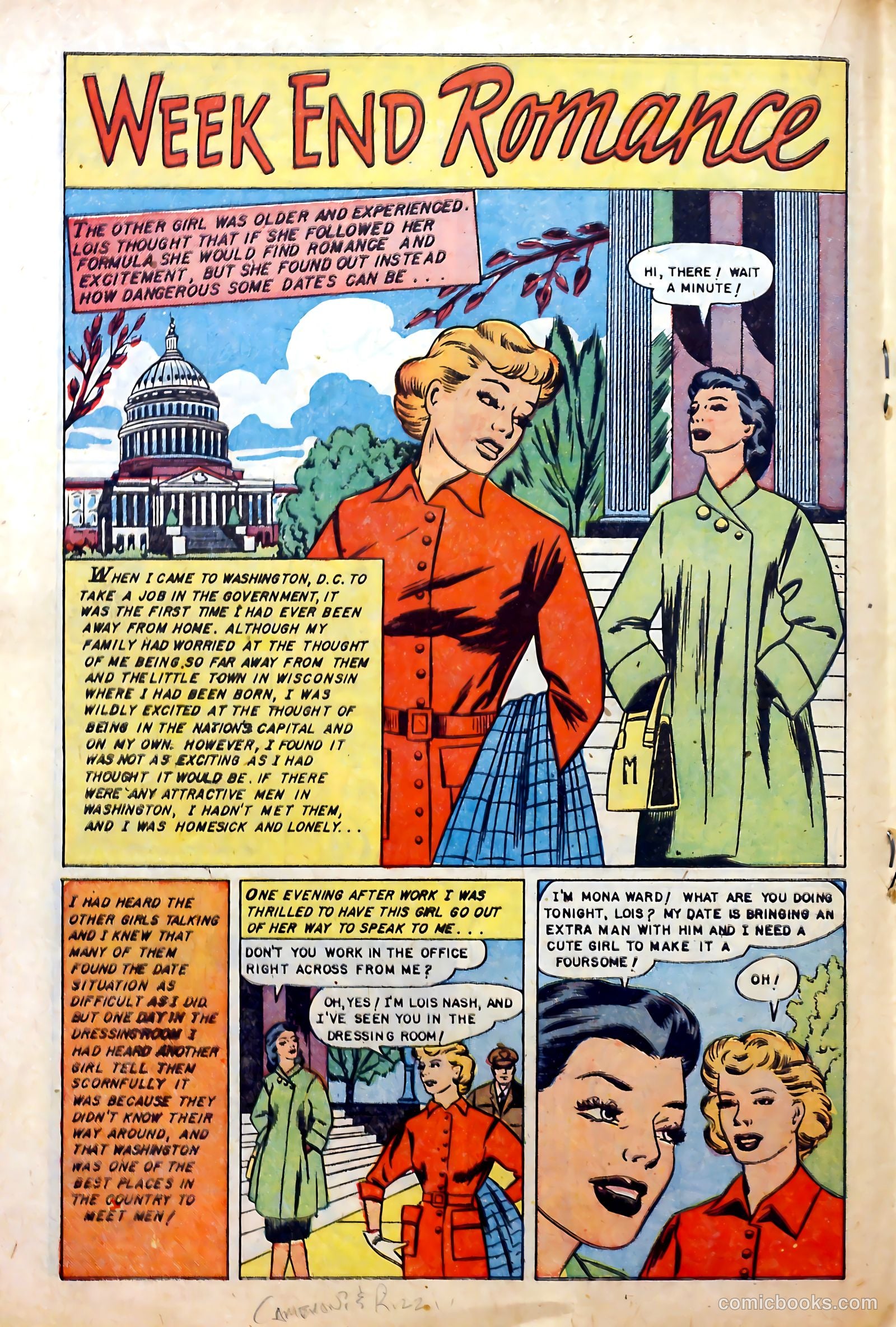 Love Experiences #11 (1952) — page 18 of 36