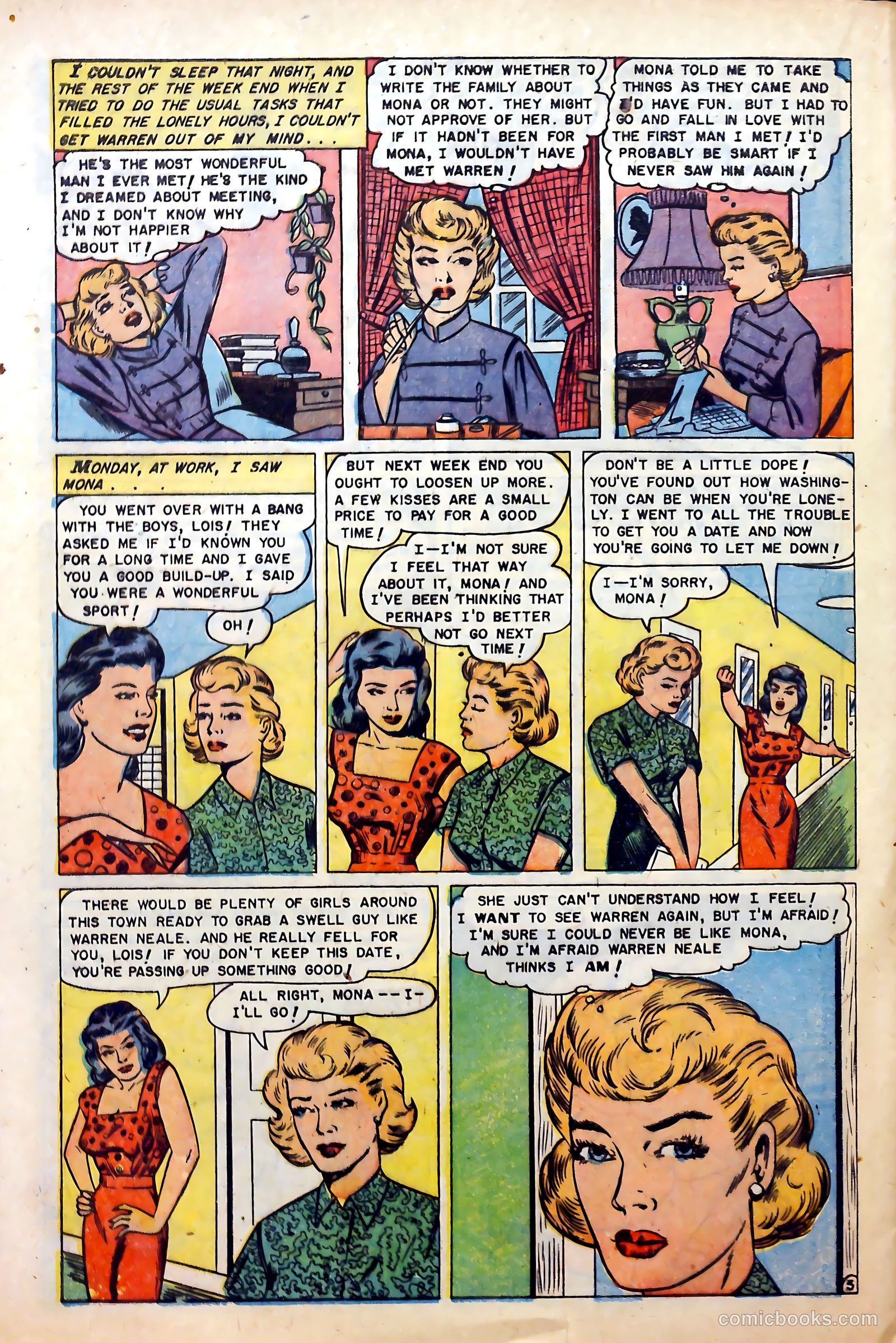 Love Experiences #11 (1952) — page 22 of 36