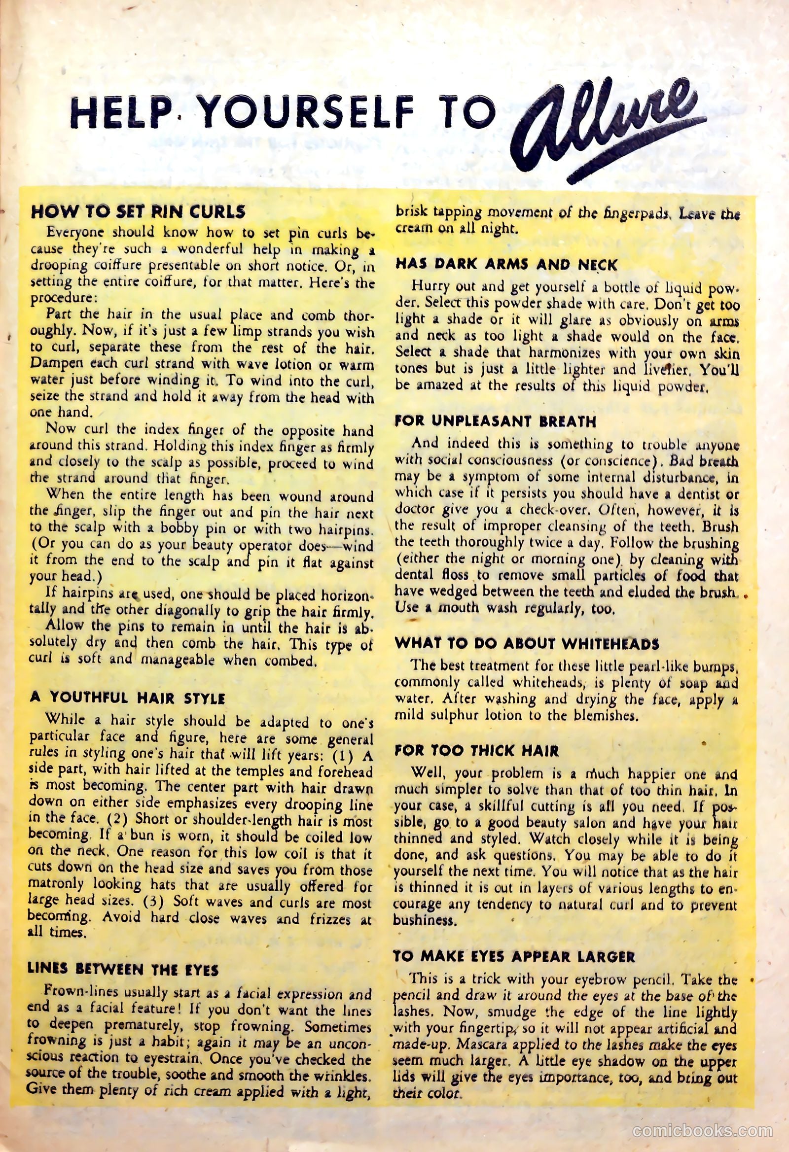 Love Experiences #11 (1952) — page 25 of 36
