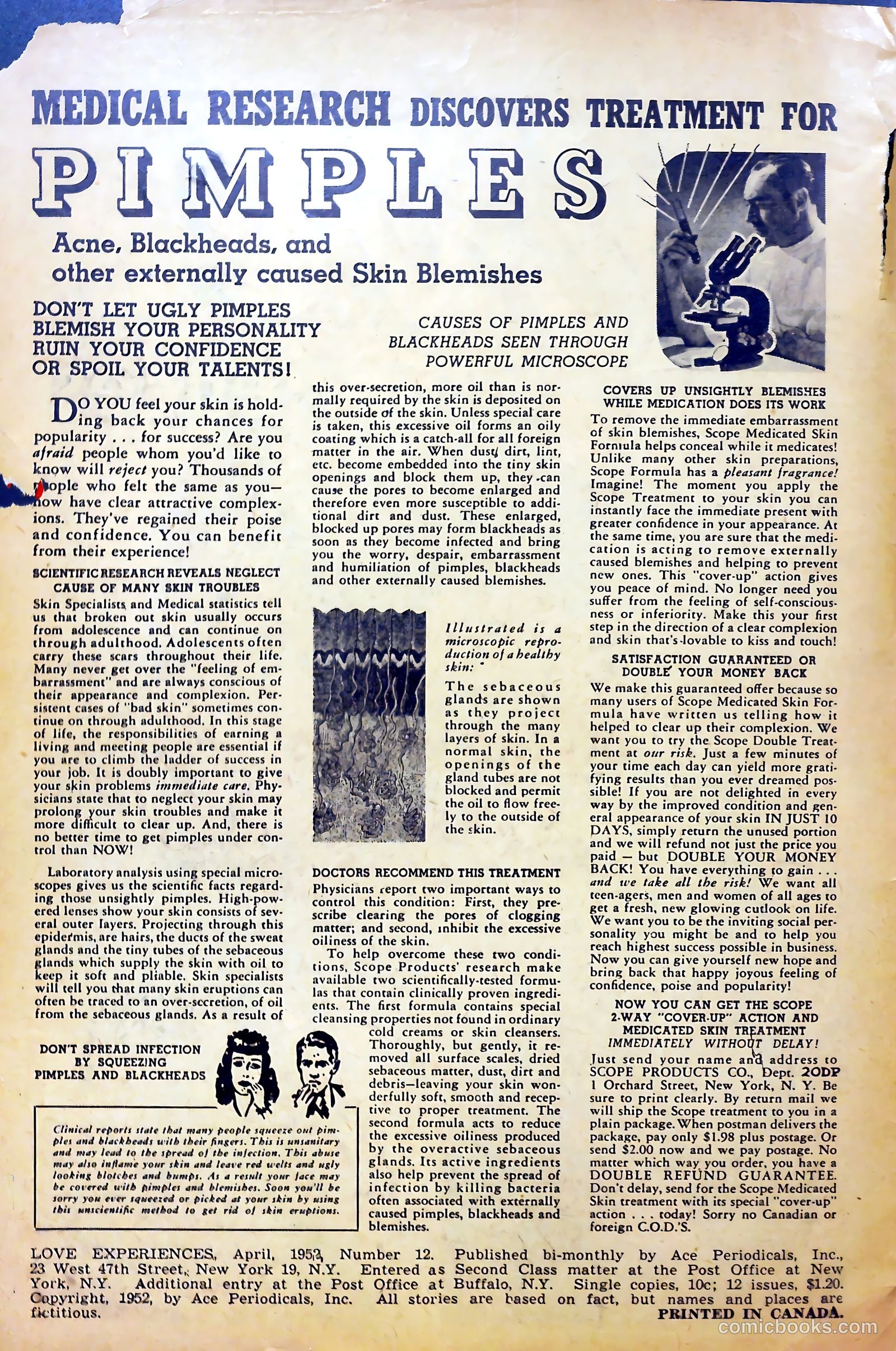 Love Experiences #12 (1952) — page 2 of 36