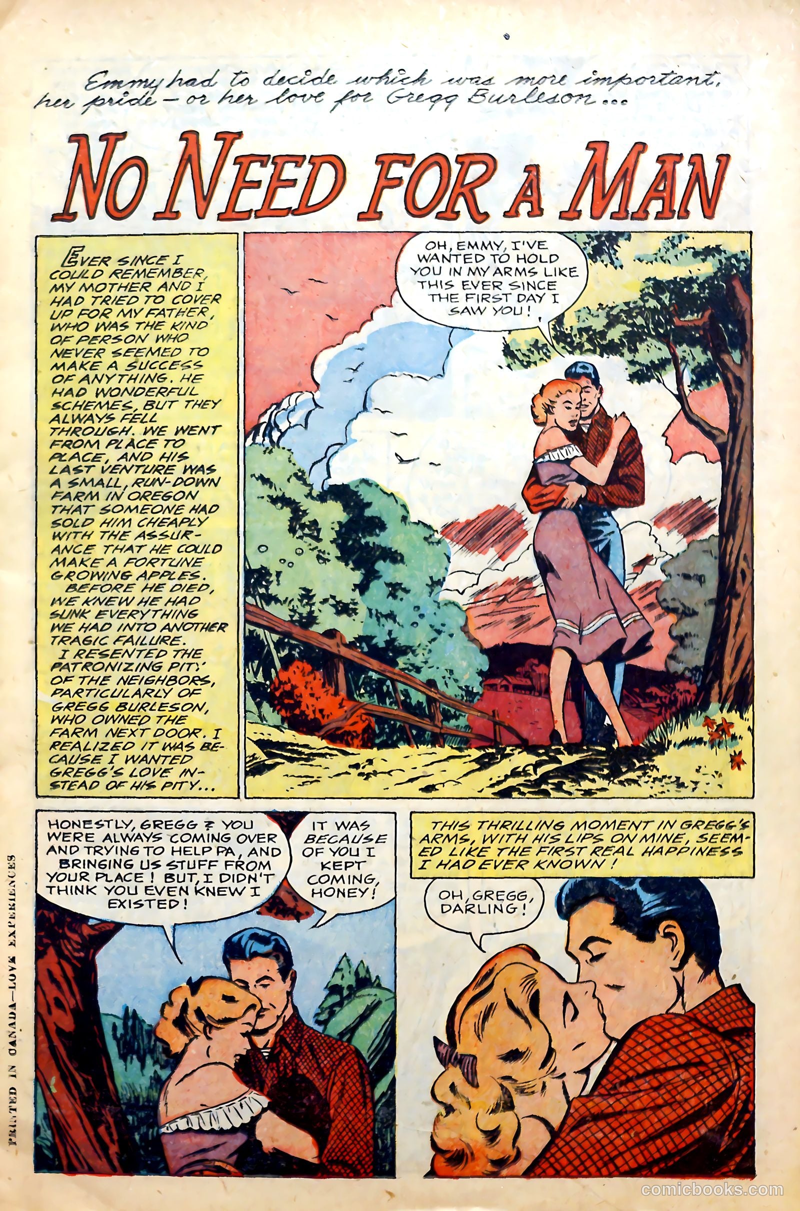 Love Experiences #12 (1952) — page 3 of 36