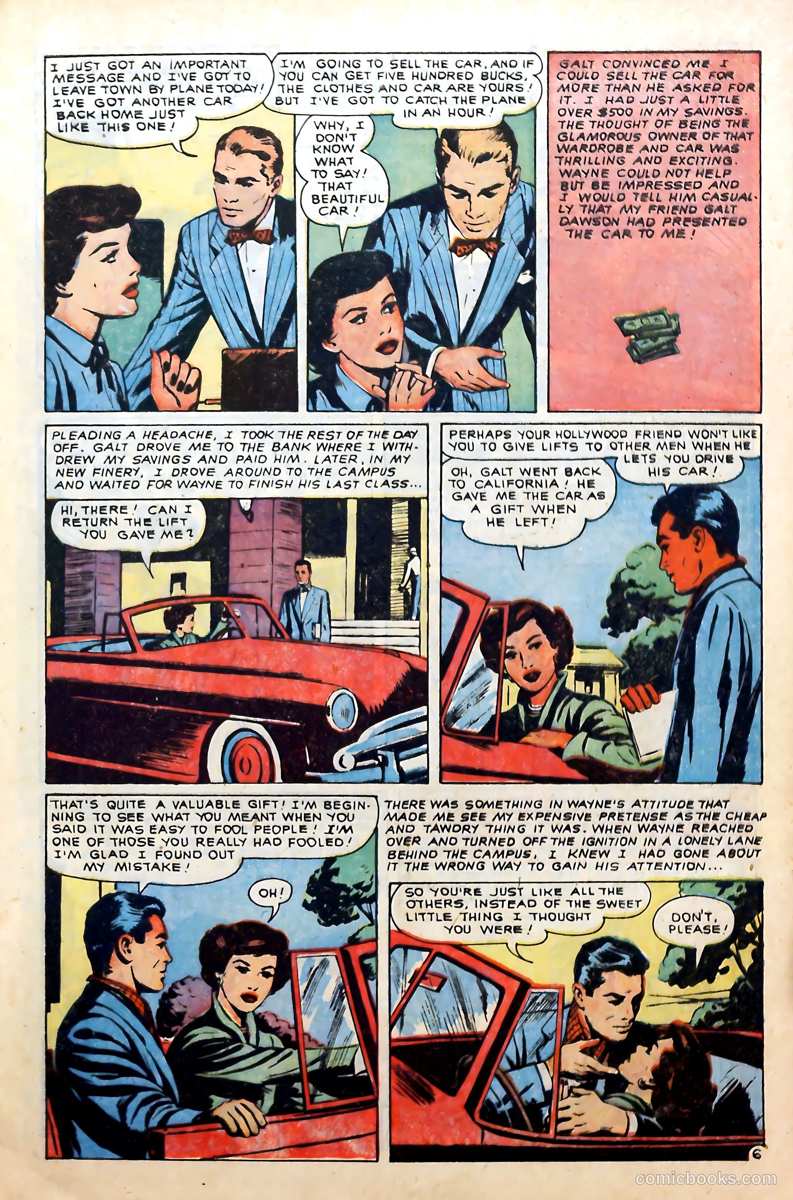 Love Experiences #12 (1952) — page 15 of 36
