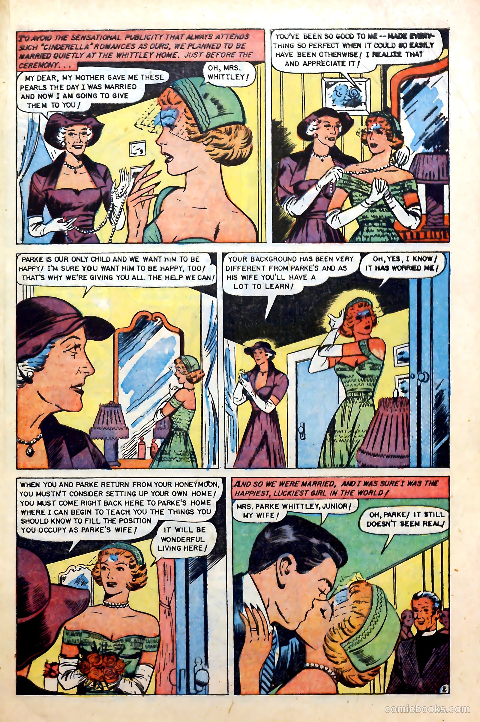 Love Experiences #12 (1952) — page 19 of 36