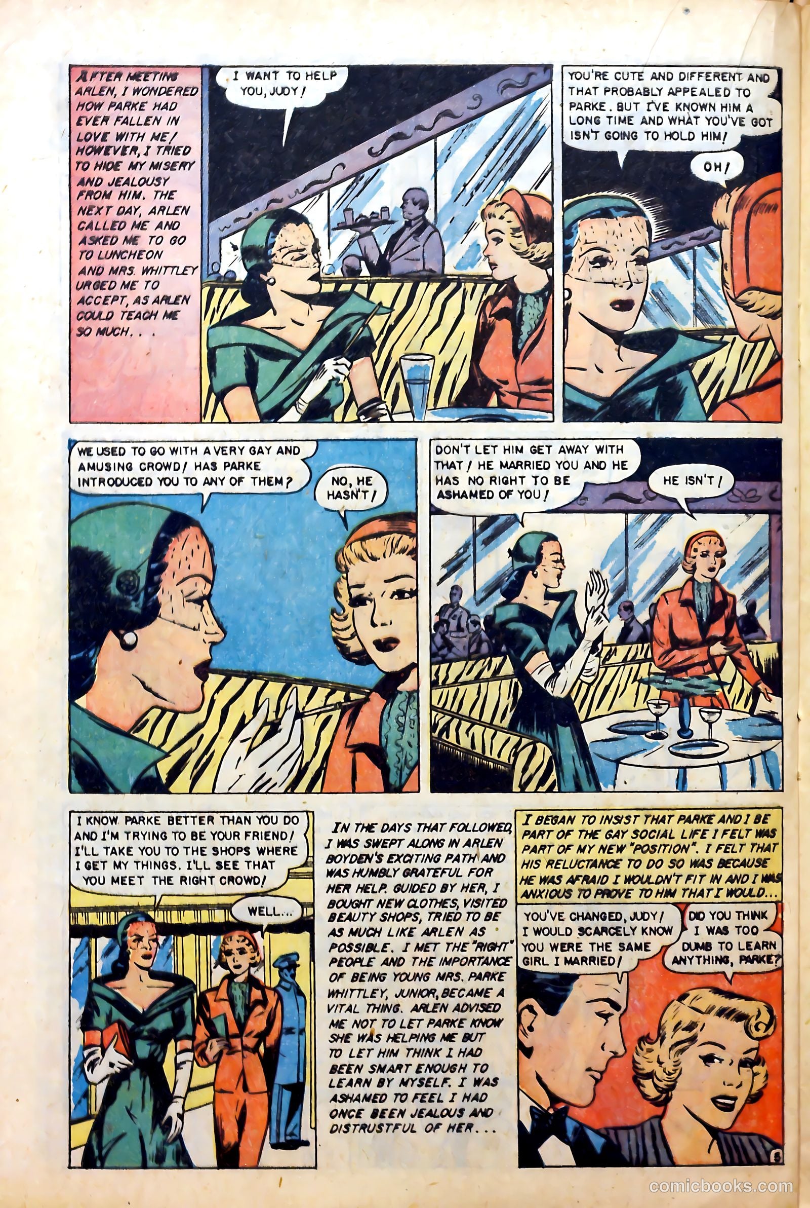 Love Experiences #12 (1952) — page 22 of 36