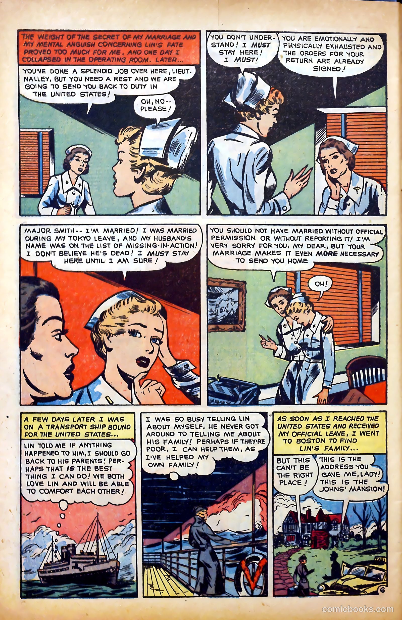 Love Experiences #13 (1952) — page 32 of 36