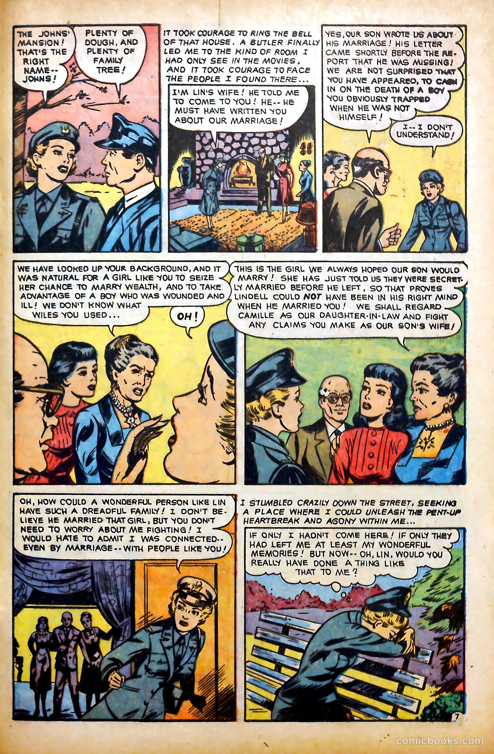 Love Experiences #13 (1952) — page 33 of 36