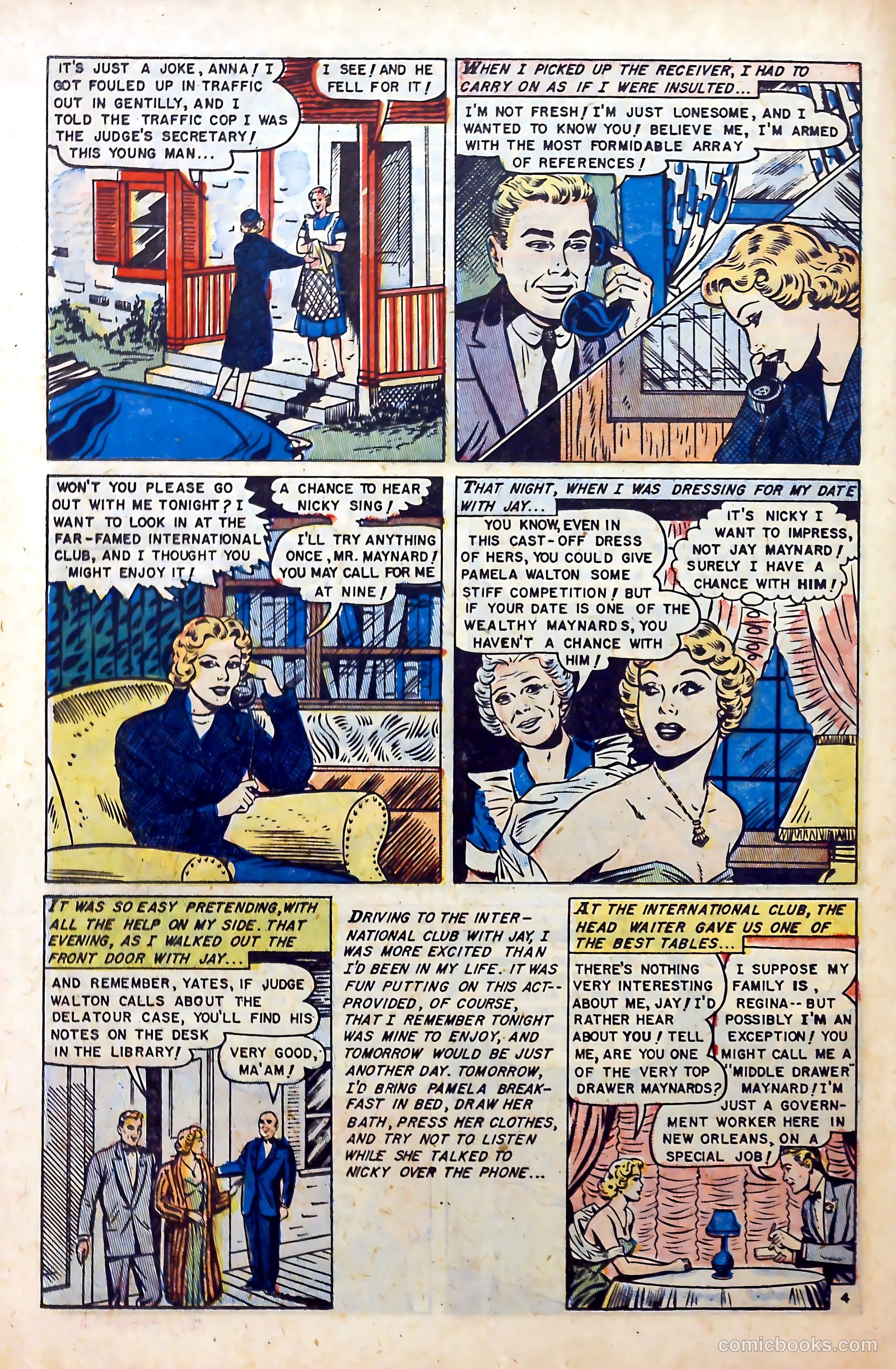 Love Experiences #14 (1952) — page 22 of 36