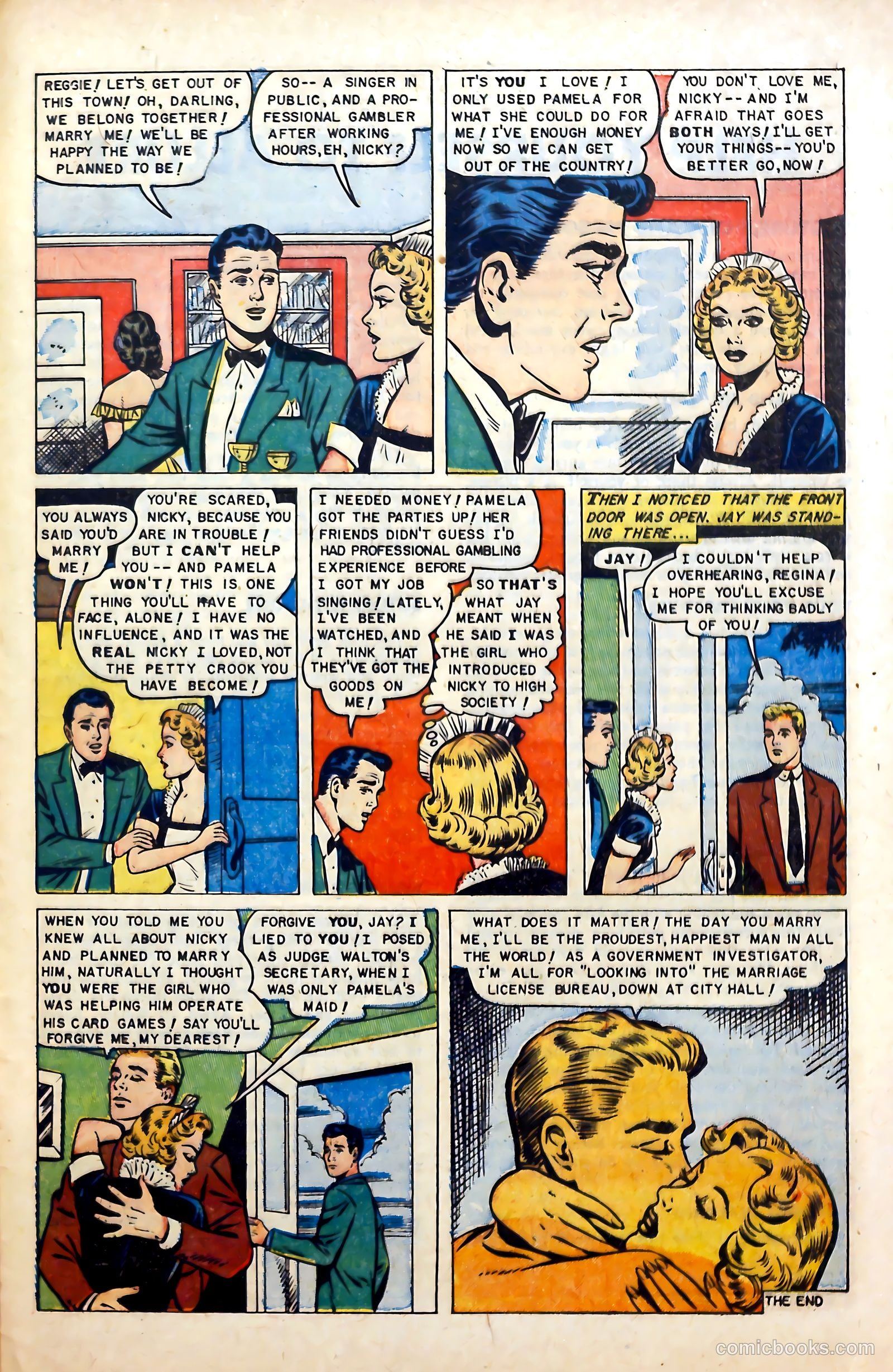 Love Experiences #14 (1952) — page 25 of 36