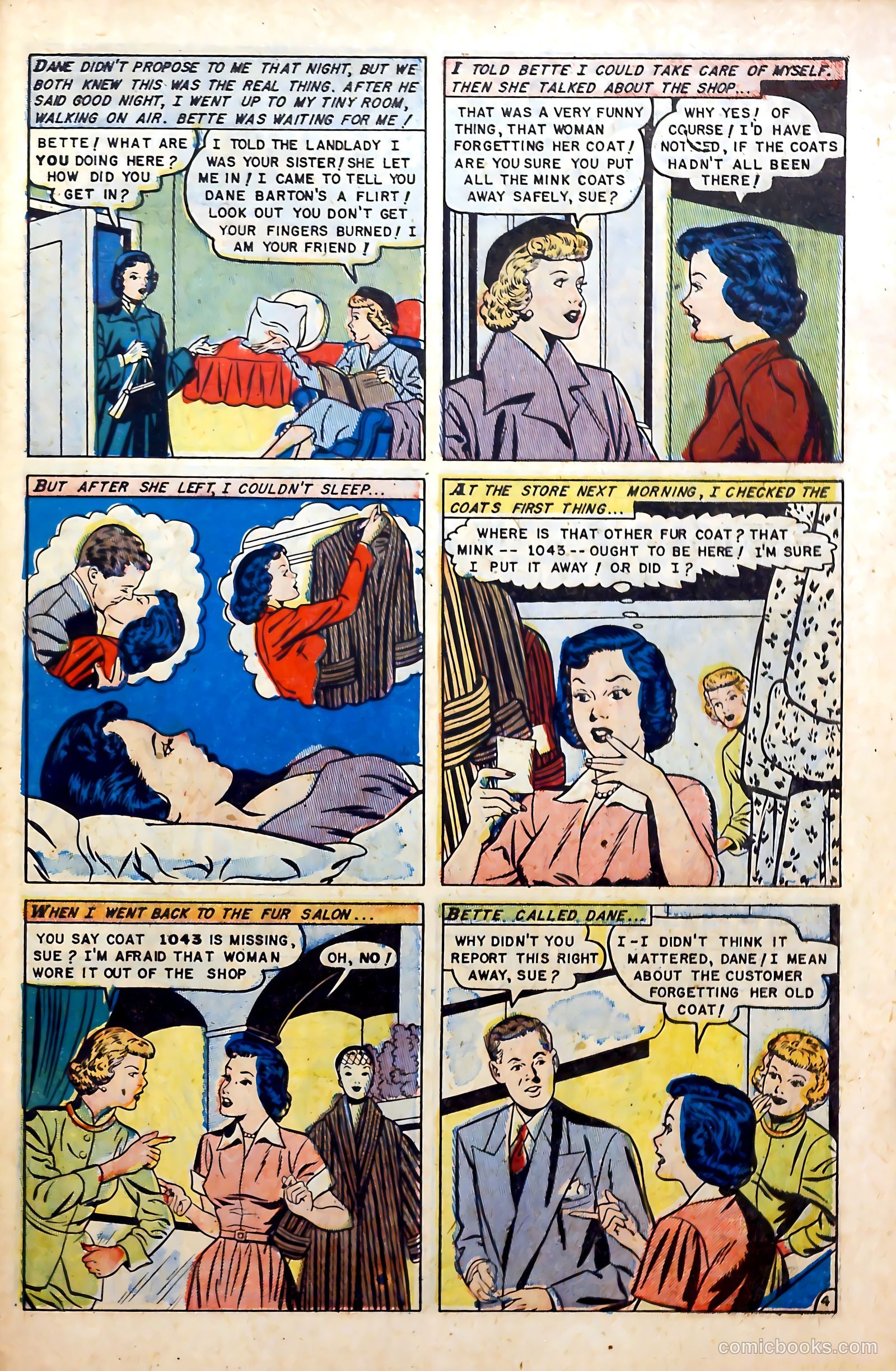 Love Experiences #14 (1952) — page 31 of 36