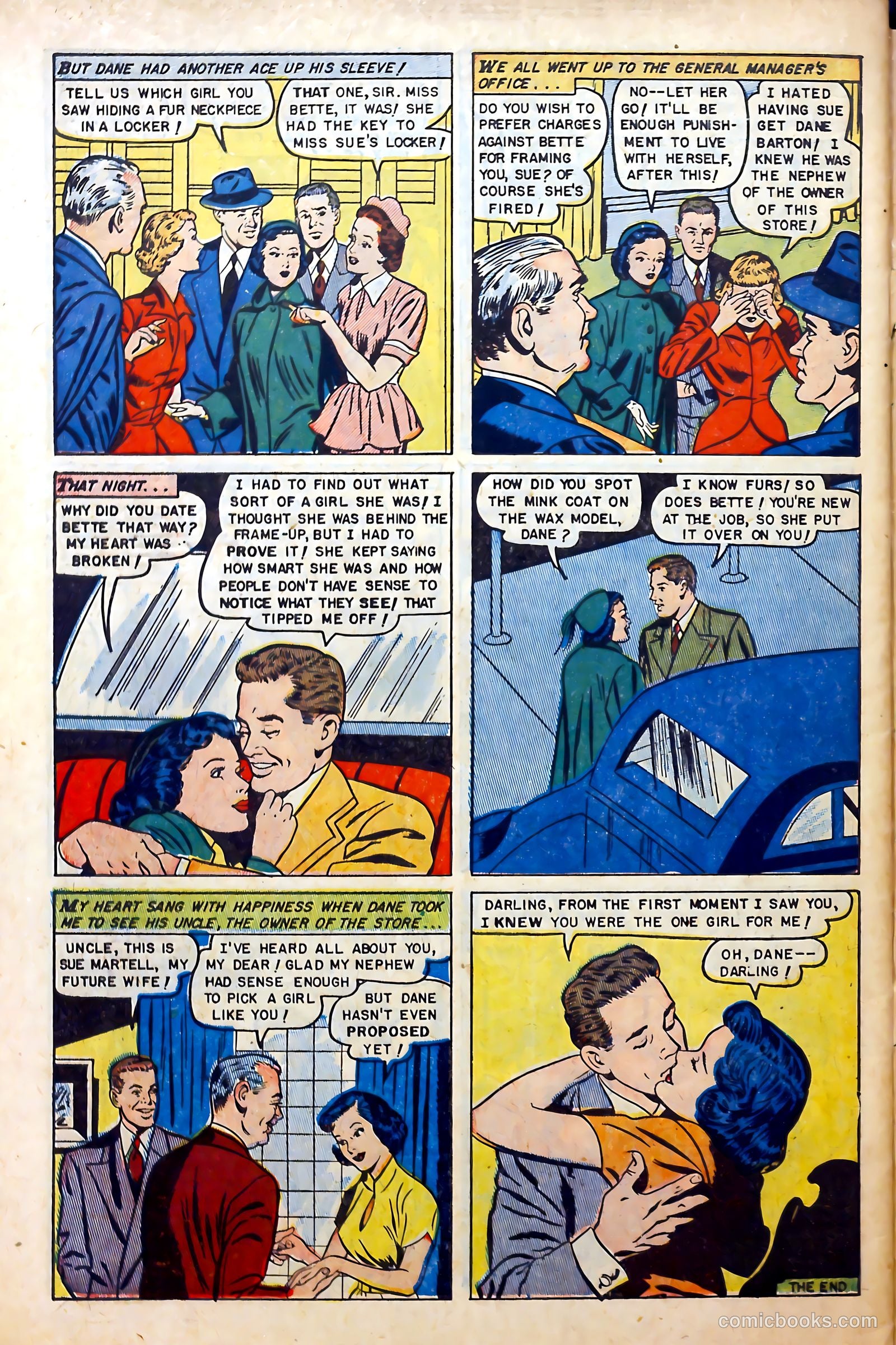 Love Experiences #14 (1952) — page 34 of 36