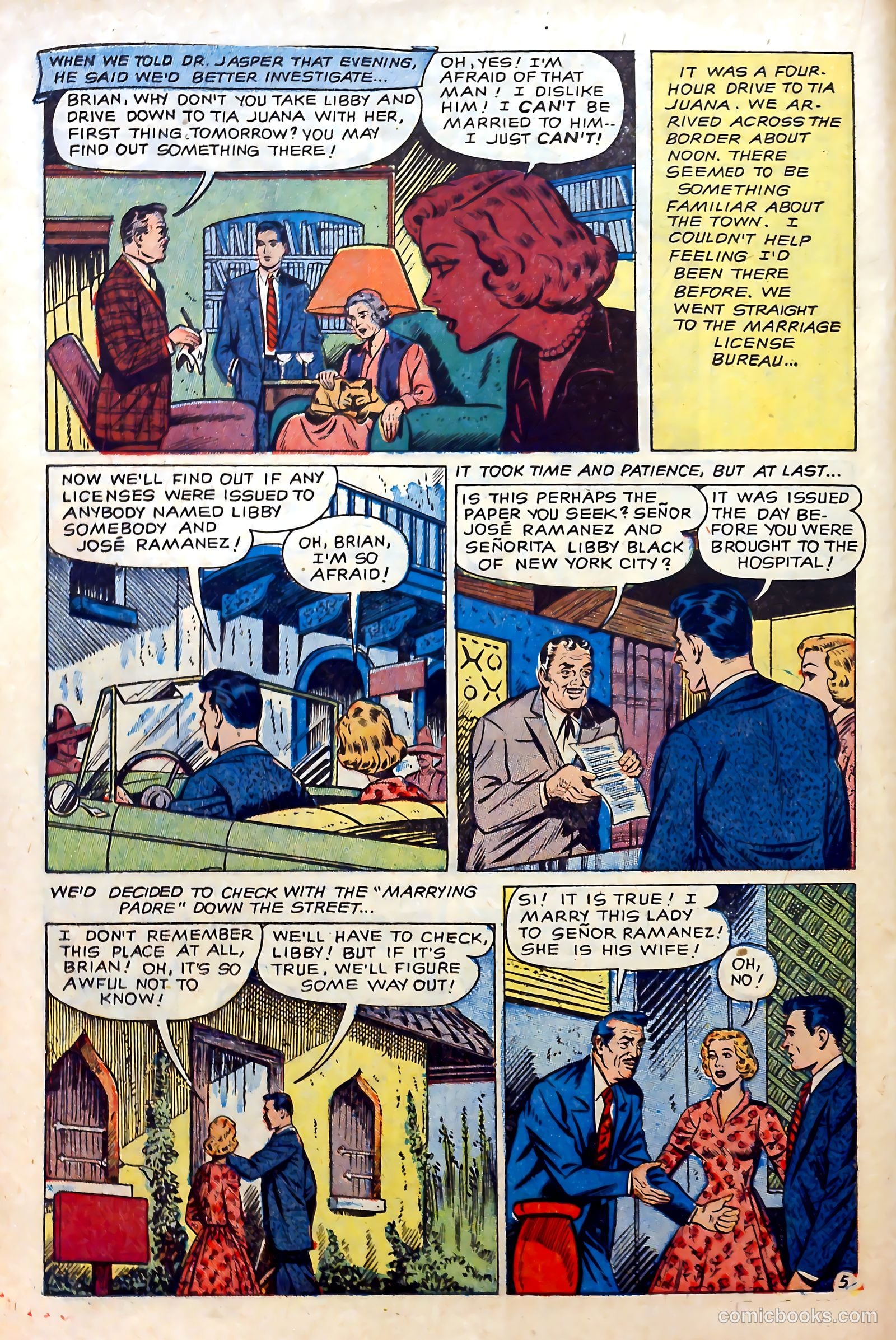 Love Experiences #15 (1952) — page 22 of 36