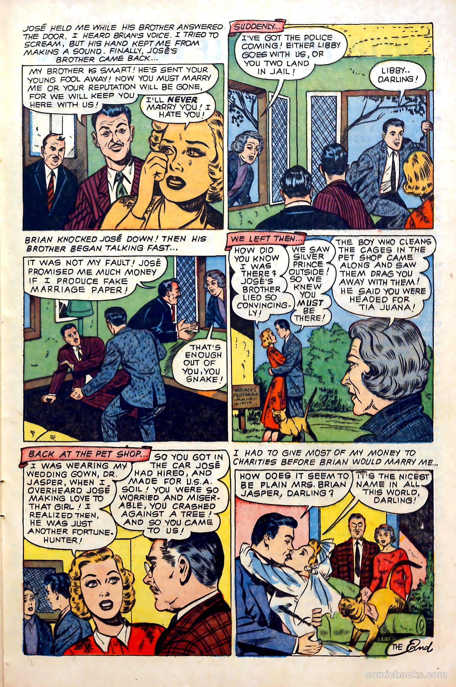 Love Experiences #15 (1952) — page 25 of 36