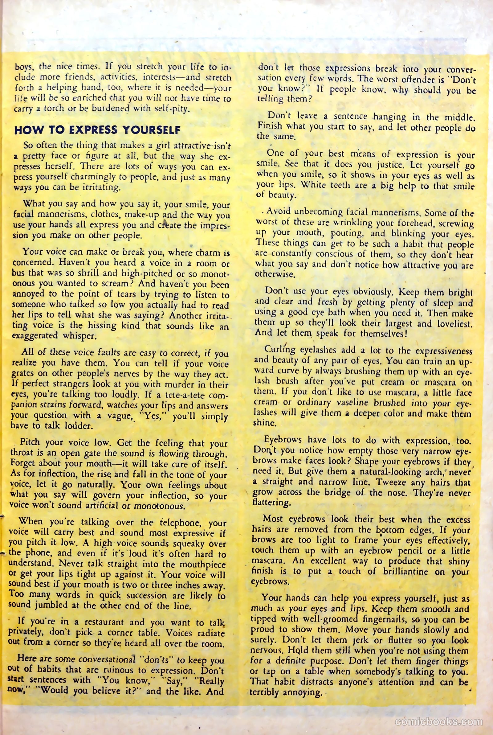 Love Experiences #15 (1952) — page 27 of 36