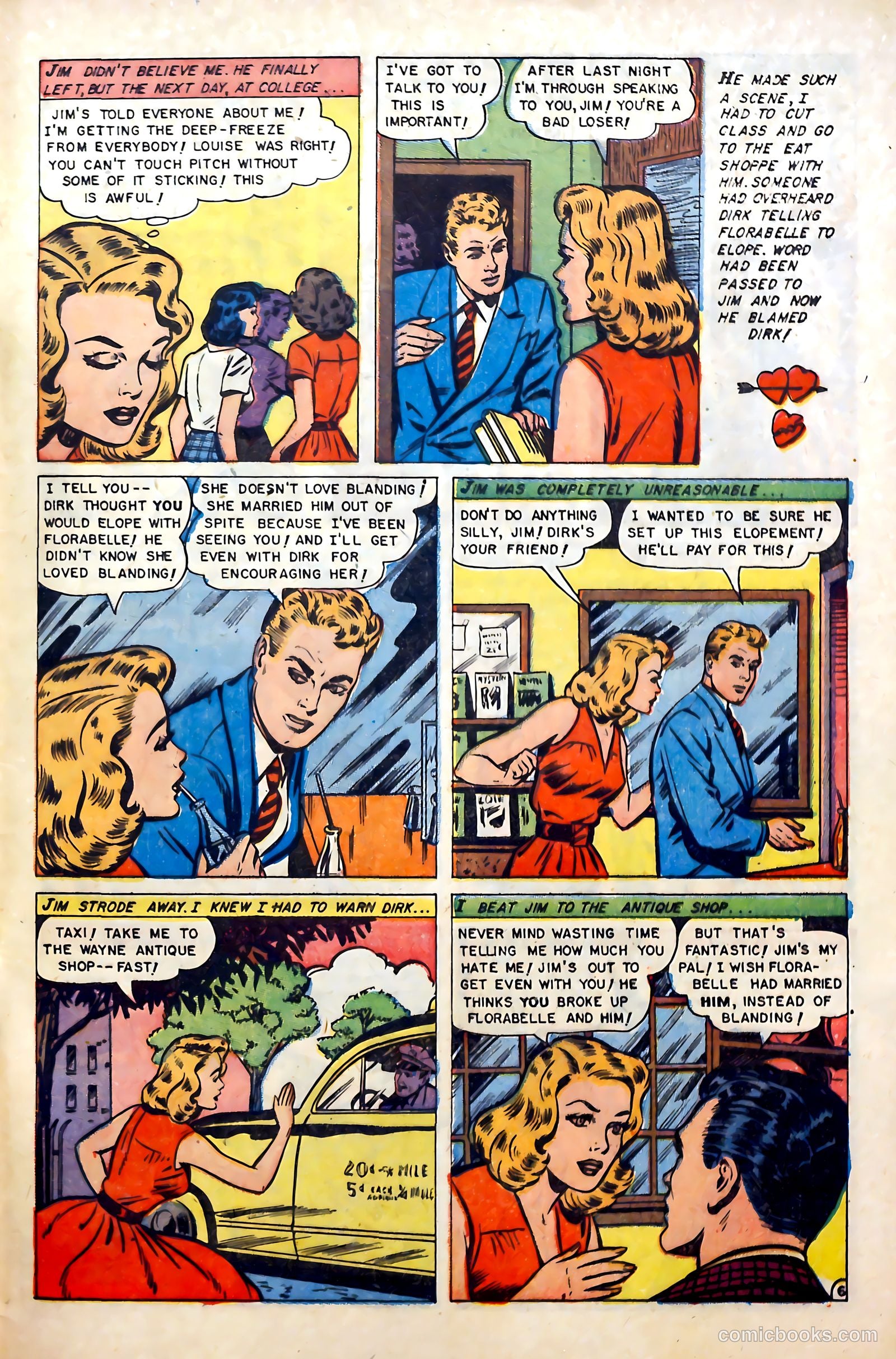 Love Experiences #15 (1952) — page 33 of 36