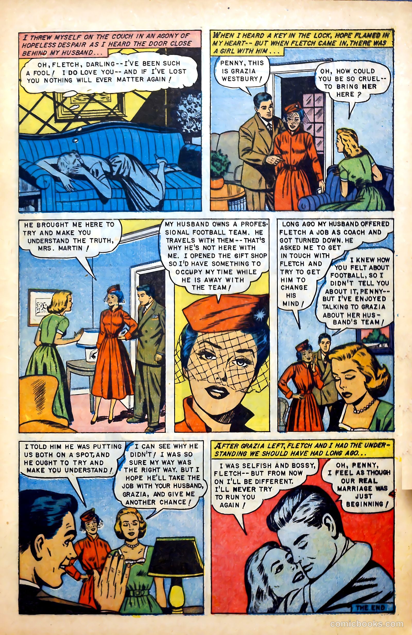 Love Experiences #16 (1952) — page 9 of 36