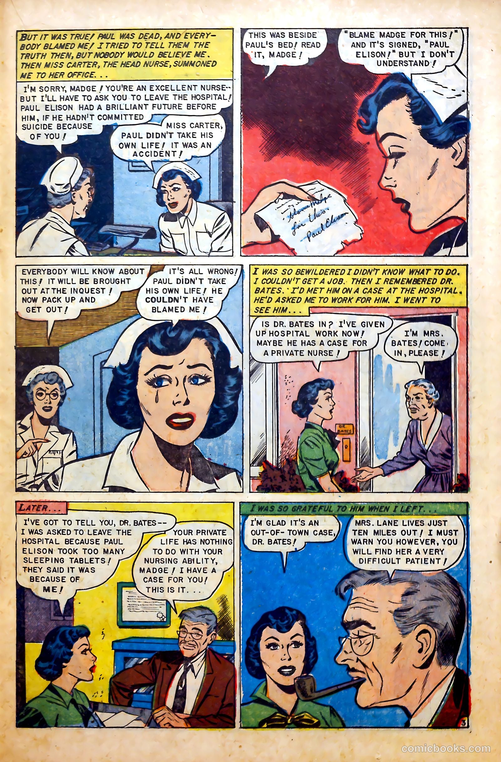 Love Experiences #16 (1952) — page 19 of 36