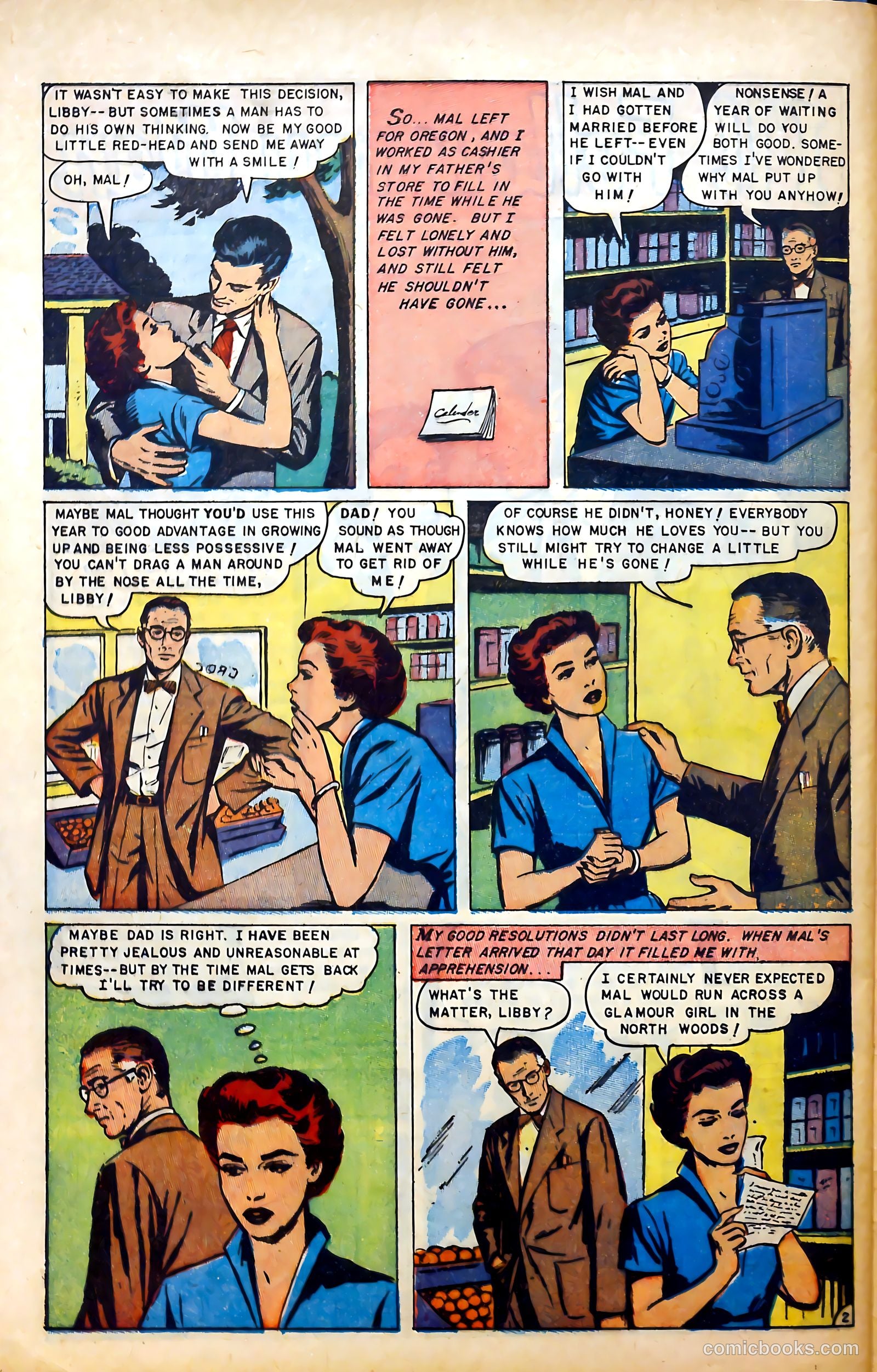 Love Experiences #16 (1952) — page 28 of 36