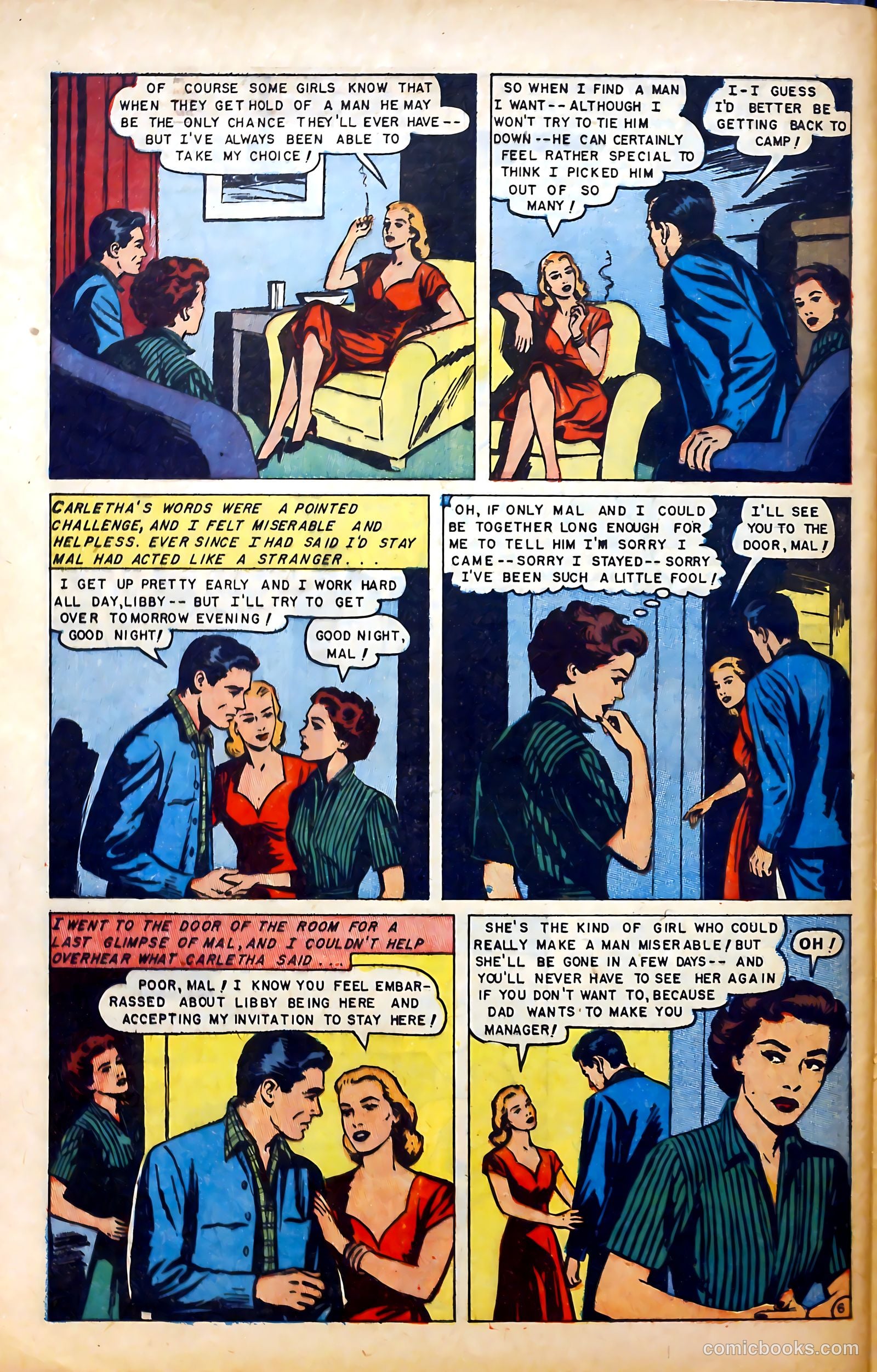 Love Experiences #16 (1952) — page 32 of 36
