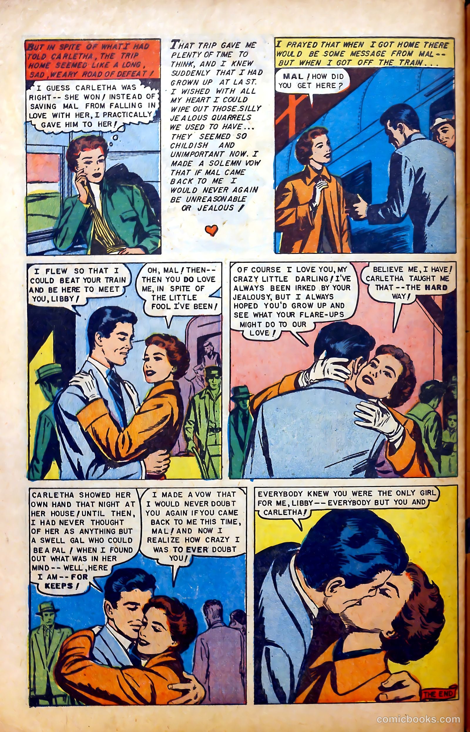 Love Experiences #16 (1952) — page 34 of 36